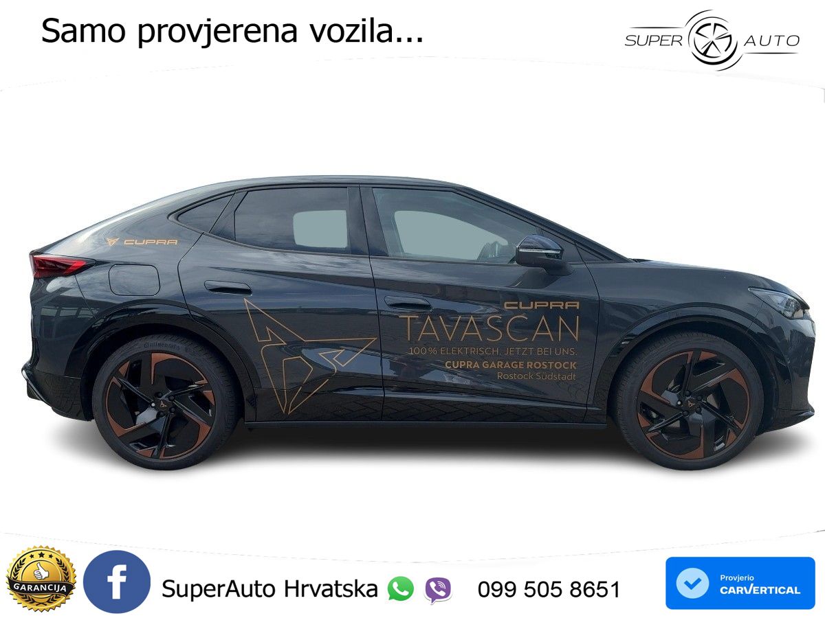 Cupra Tavascan 82 kWh (286 KS) LED+ACC