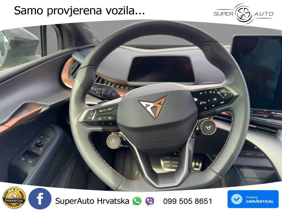 Cupra Tavascan 82 kWh (286 KS) LED+ACC
