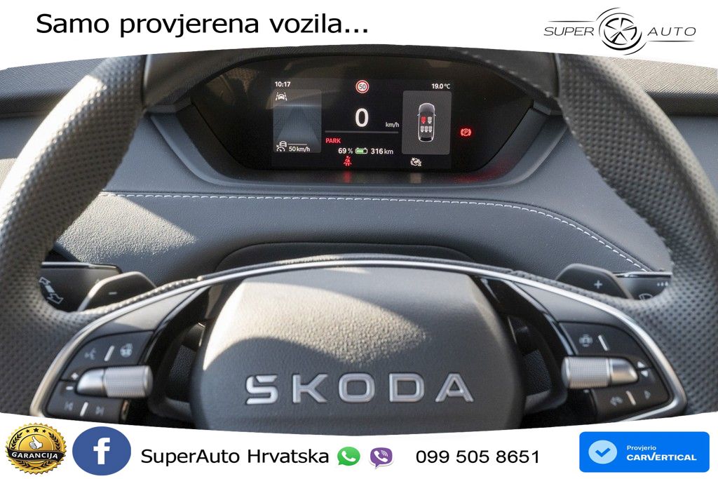 Škoda Enyaq Coupe iV 85 82 kWh (286 KS) SportLine ACC+HEAD+4xGR SJED+360+PANO