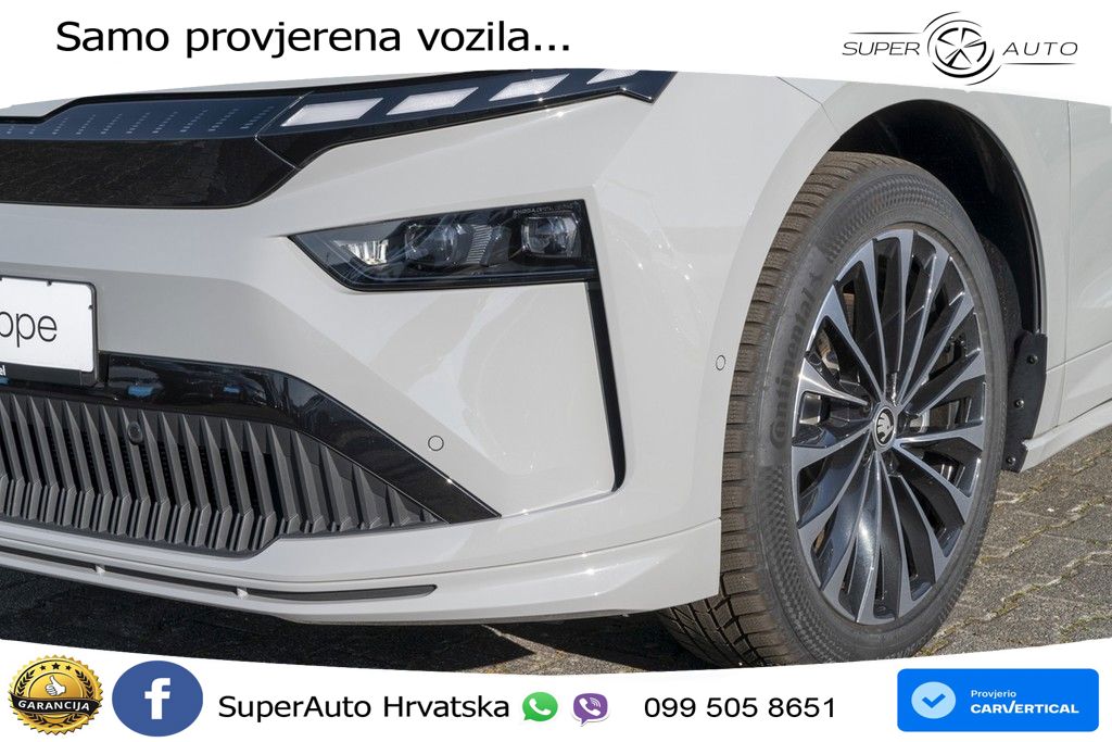 Škoda Enyaq Coupe iV 85 82 kWh (286 KS) SportLine ACC+HEAD+4xGR SJED+360+PANO