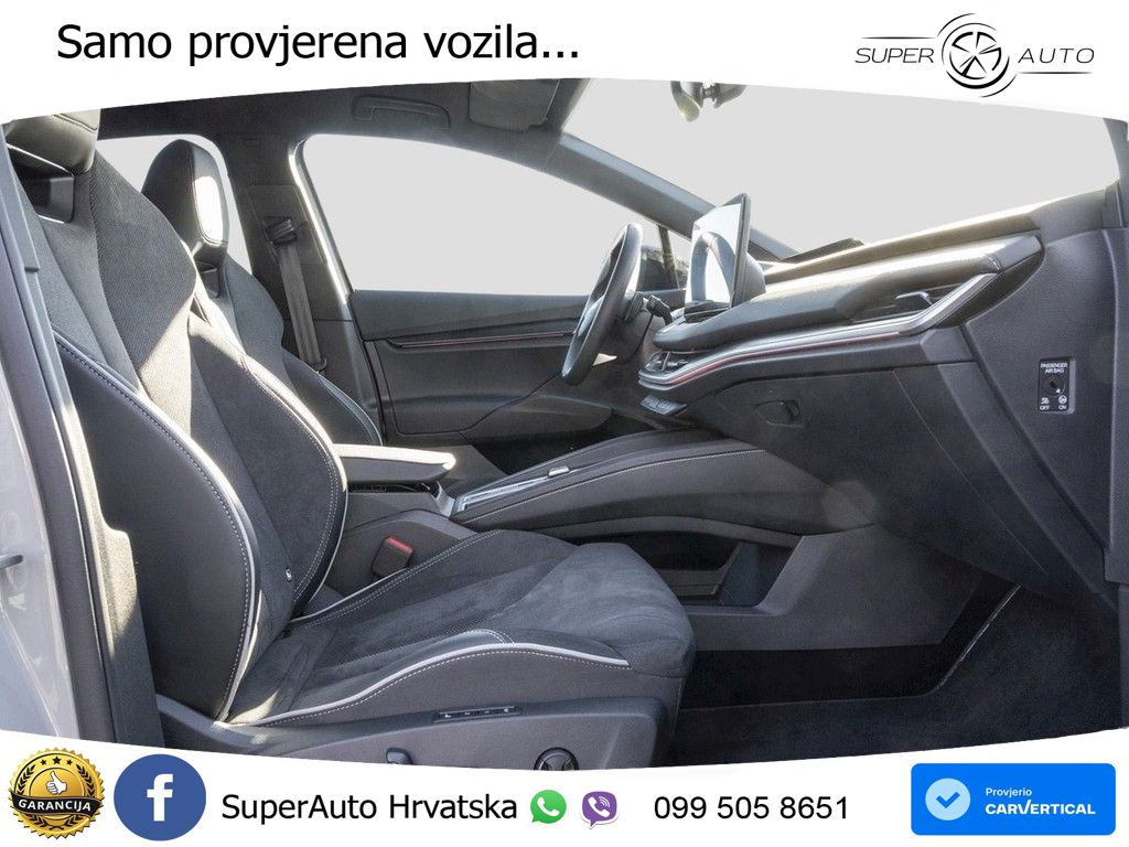 Škoda Enyaq Coupe iV 85 82 kWh (286 KS) SportLine ACC+HEAD+4xGR SJED+360+PANO