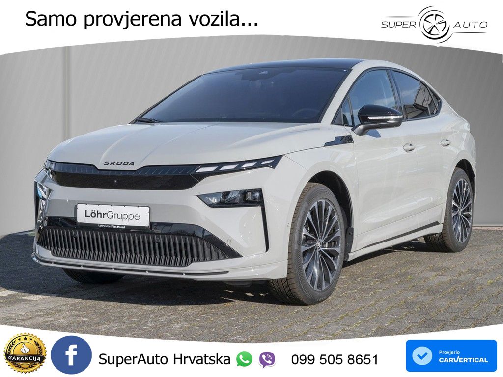 Škoda Enyaq Coupe iV 85 82 kWh (286 KS) SportLine ACC+HEAD+4xGR SJED+360+PANO