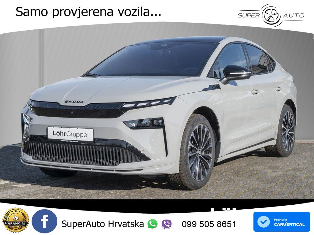 Škoda Enyaq Coupe iV 85 82 kWh (286 KS) SportLine ACC+HEAD+4xGR SJED+360+PANO