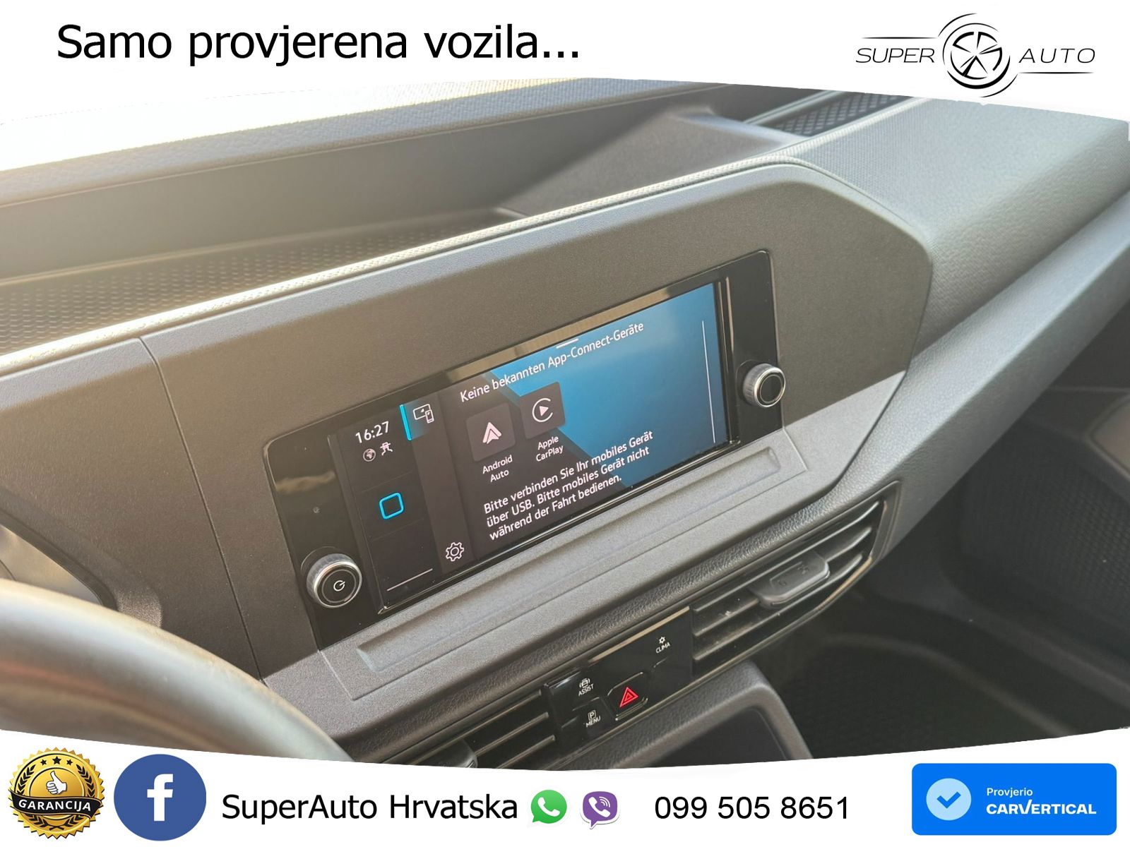 Volkswagen Caddy Maxi 2.0TDI Rollstuhlrampe/Lift 102 KS