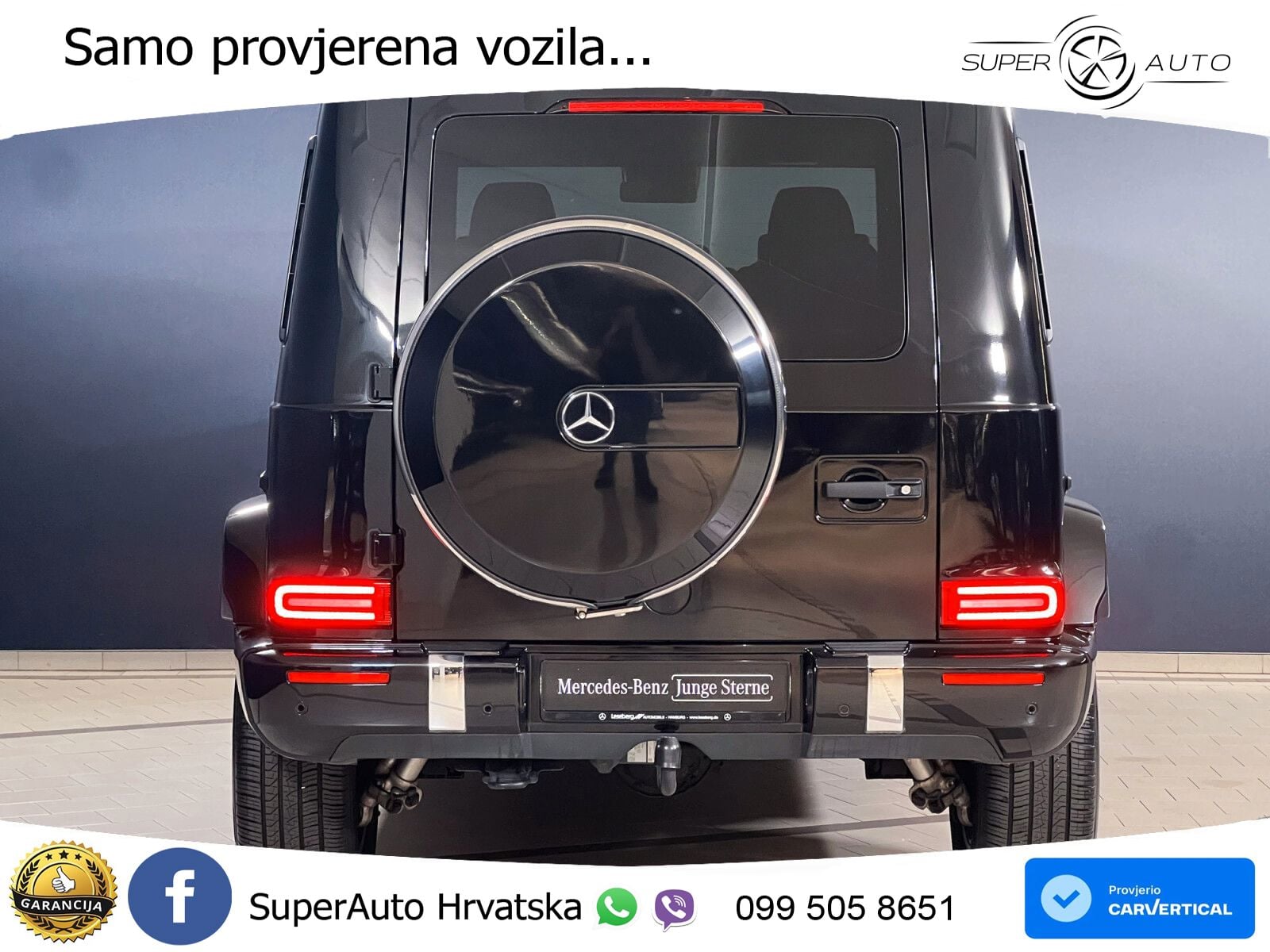 Mercedes G 500 Long V8 (422 KS) 4MATIC 9G-TRONIC Superior LED+GR SJED+ACC