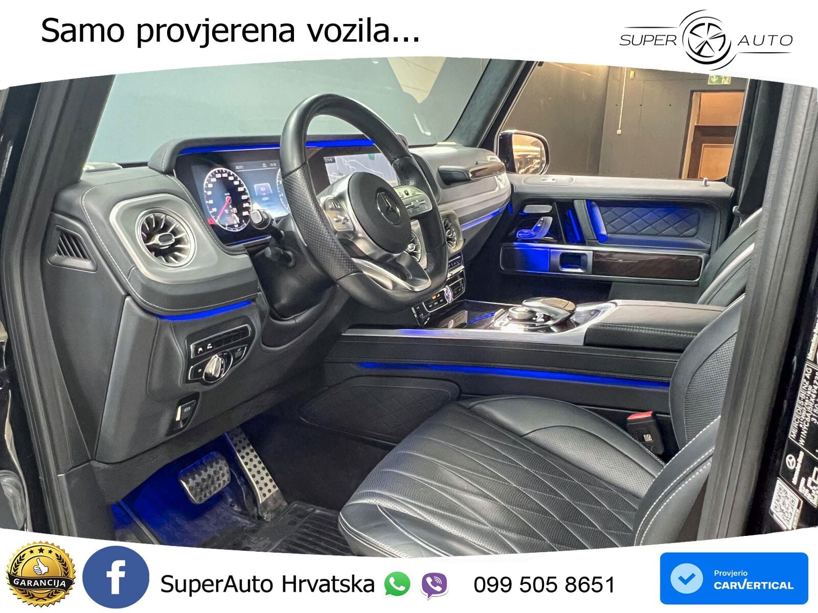 Mercedes G 500 Long V8 (422 KS) 4MATIC 9G-TRONIC Superior LED+GR SJED+ACC