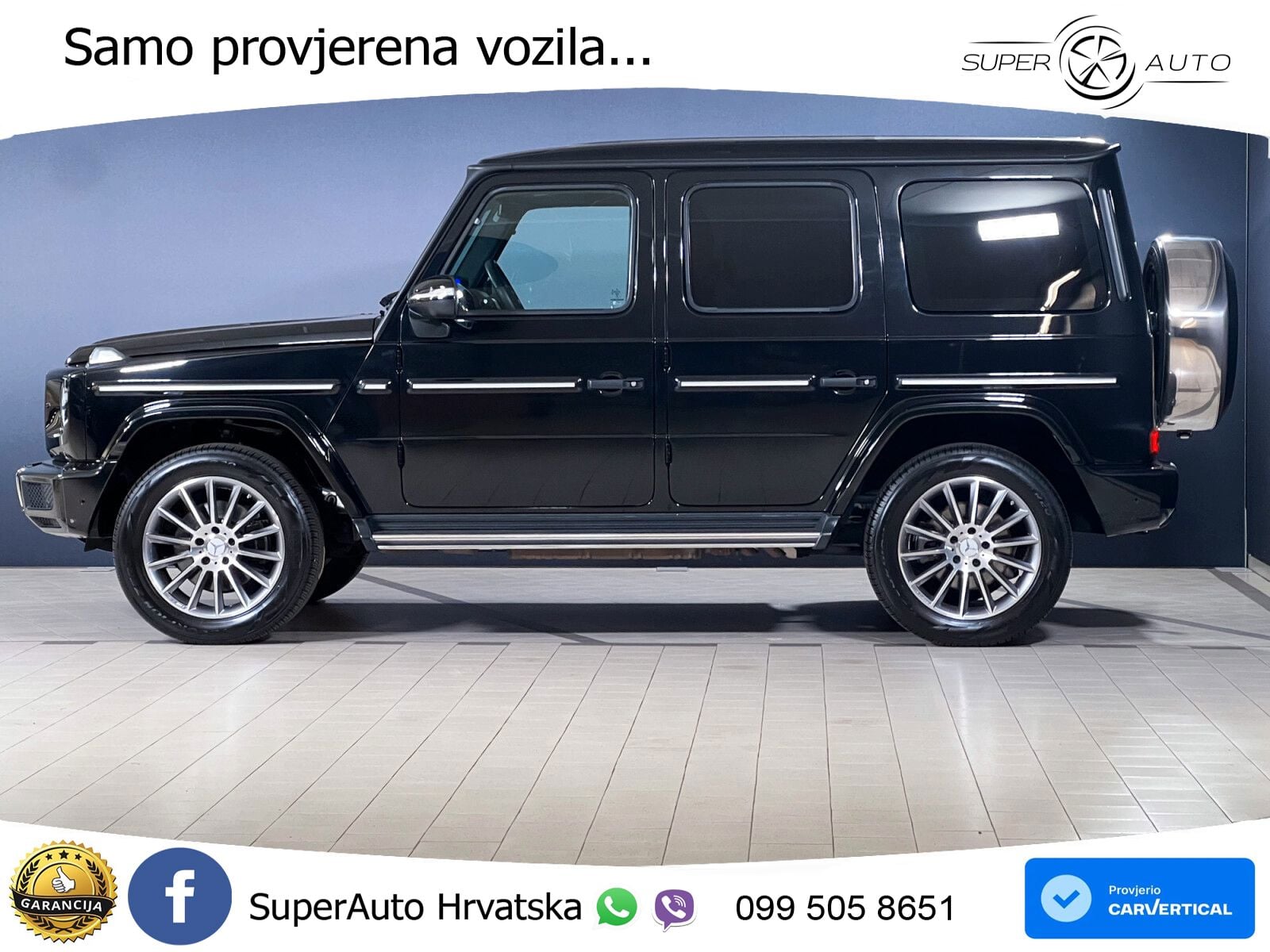 Mercedes G 500 Long V8 (422 KS) 4MATIC 9G-TRONIC Superior LED+GR SJED+ACC