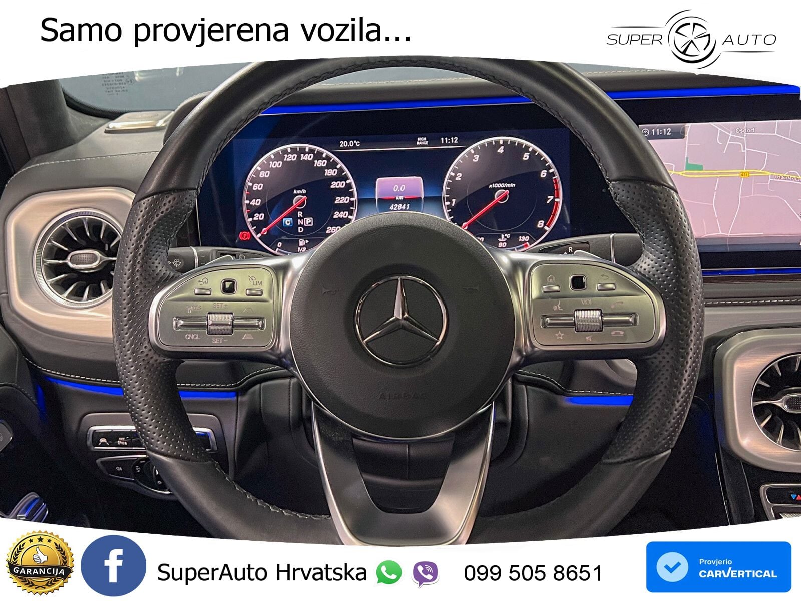 Mercedes G 500 Long V8 (422 KS) 4MATIC 9G-TRONIC Superior LED+GR SJED+ACC