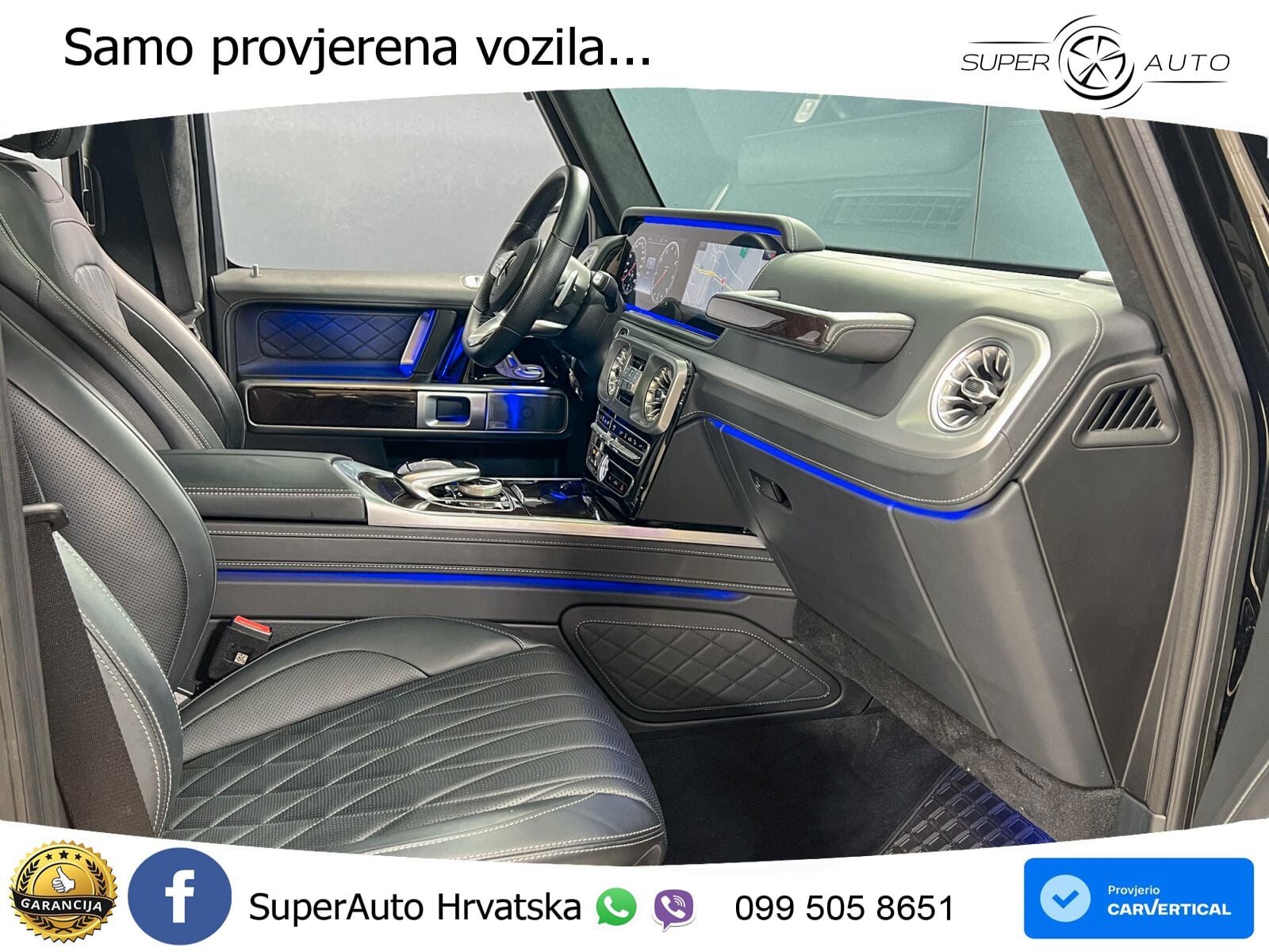 Mercedes G 500 Long V8 (422 KS) 4MATIC 9G-TRONIC Superior LED+GR SJED+ACC
