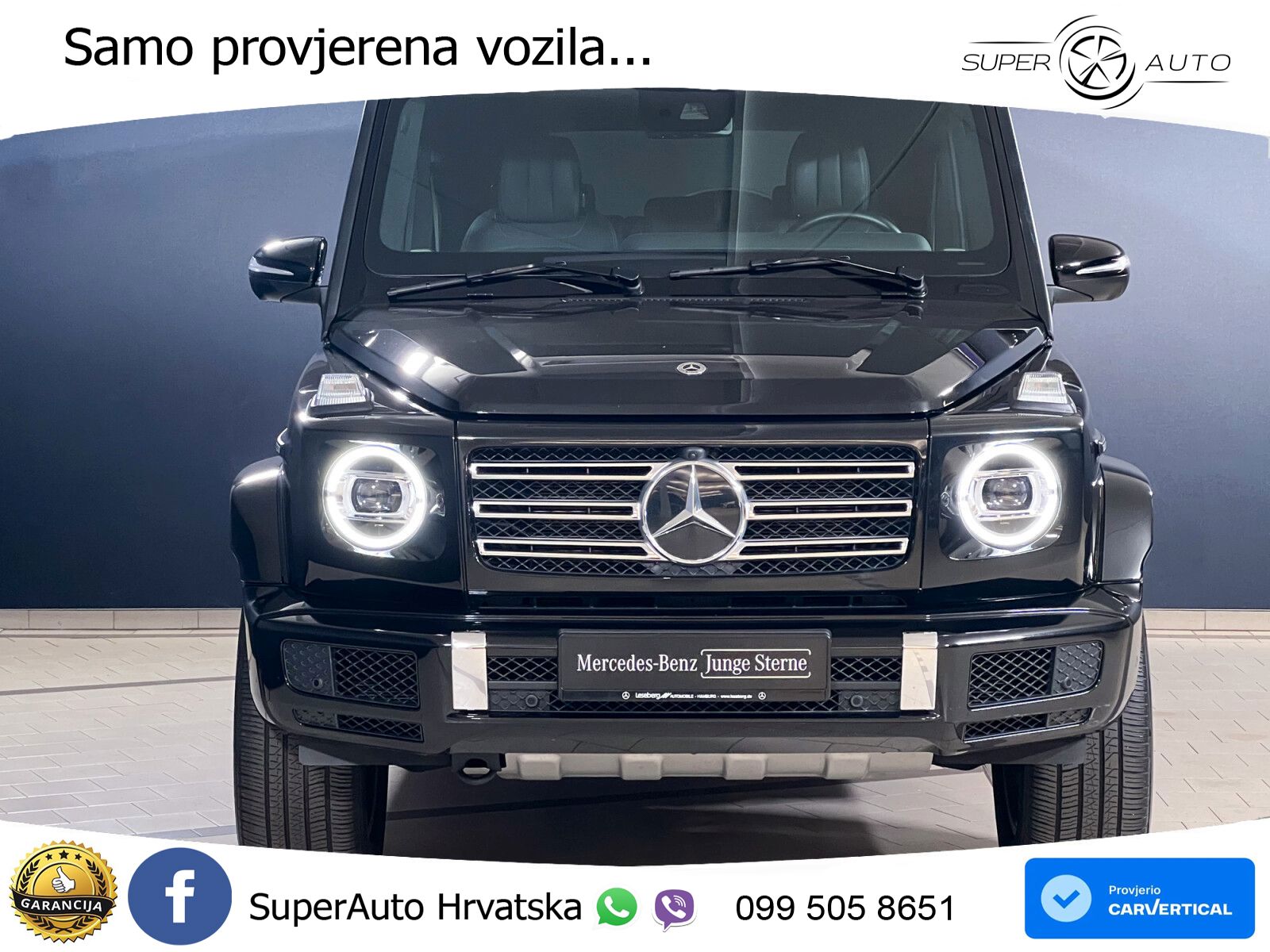 Mercedes G 500 Long V8 (422 KS) 4MATIC 9G-TRONIC Superior LED+GR SJED+ACC