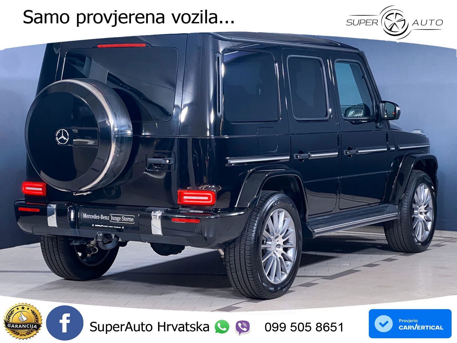 Mercedes G 500 Long V8 (422 KS) 4MATIC 9G-TRONIC Superior LED+GR SJED+ACC