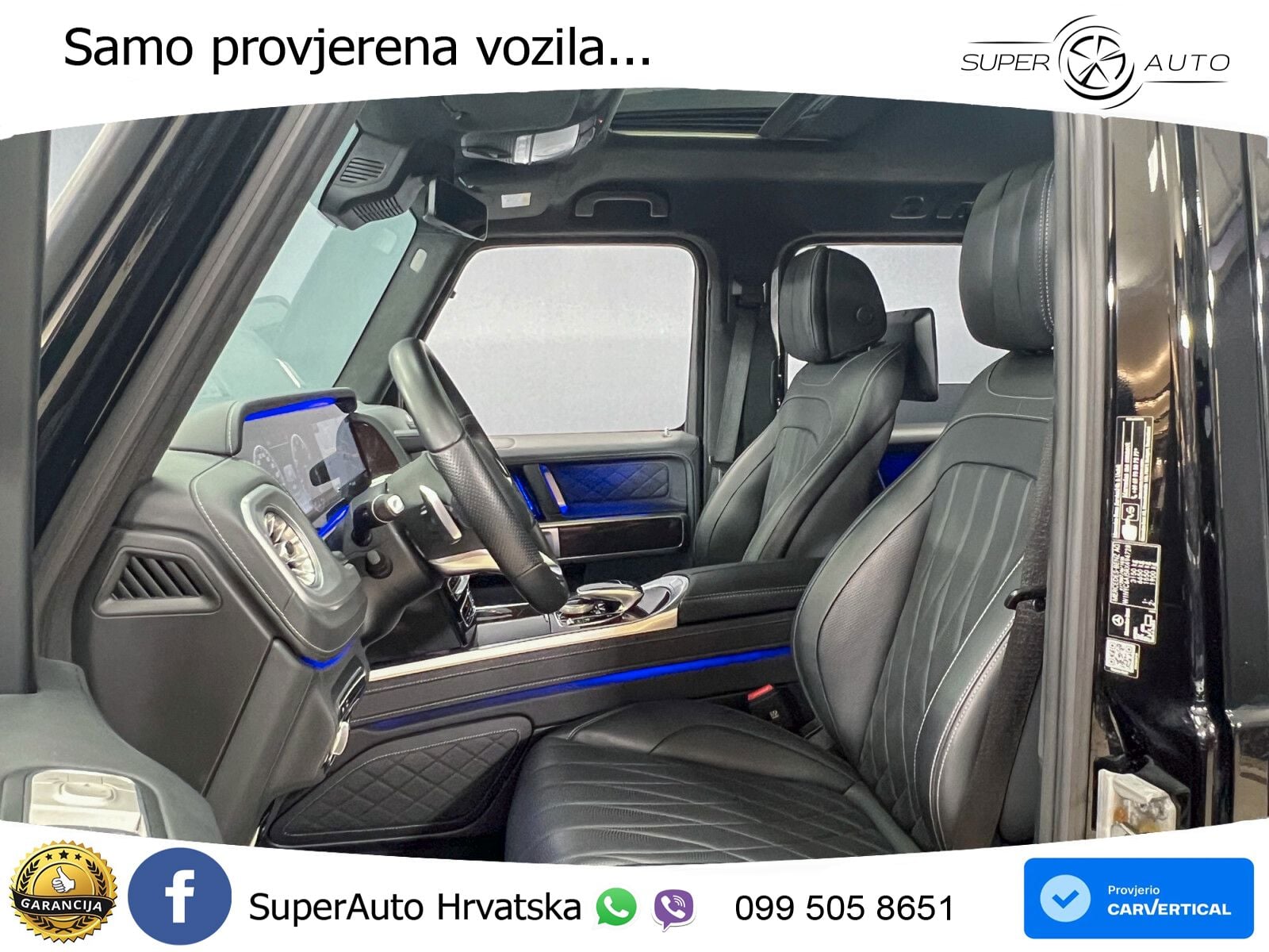Mercedes G 500 Long V8 (422 KS) 4MATIC 9G-TRONIC Superior LED+GR SJED+ACC