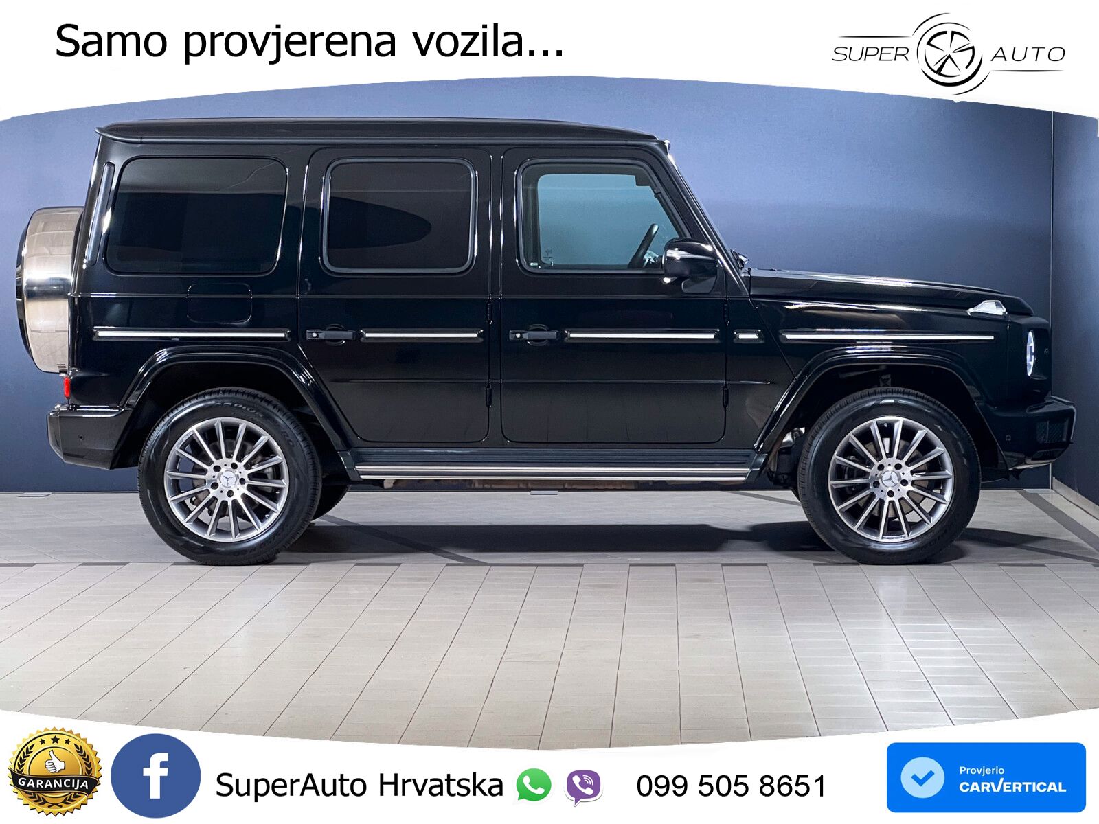 Mercedes G 500 Long V8 (422 KS) 4MATIC 9G-TRONIC Superior LED+GR SJED+ACC