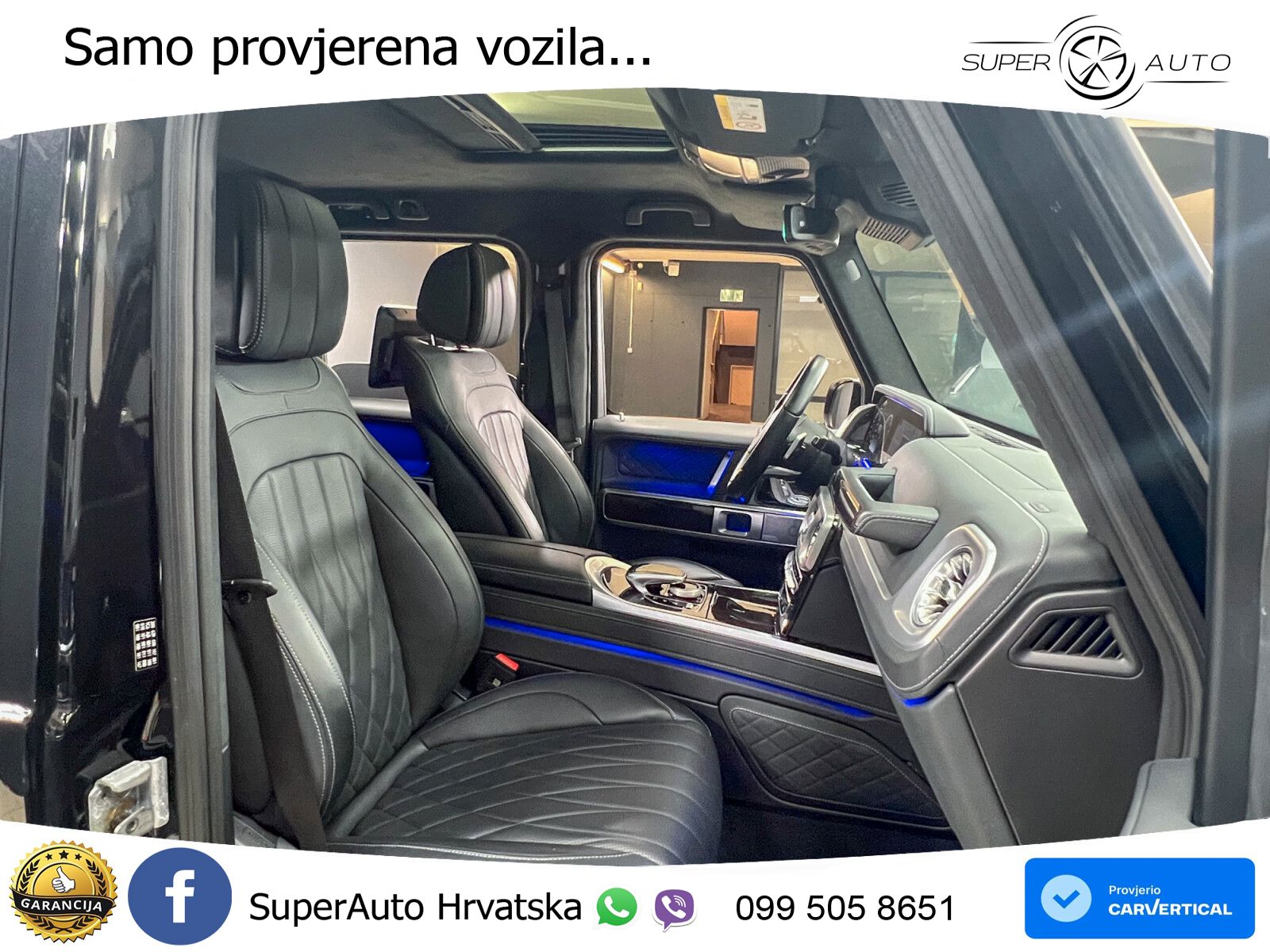 Mercedes G 500 Long V8 (422 KS) 4MATIC 9G-TRONIC Superior LED+GR SJED+ACC