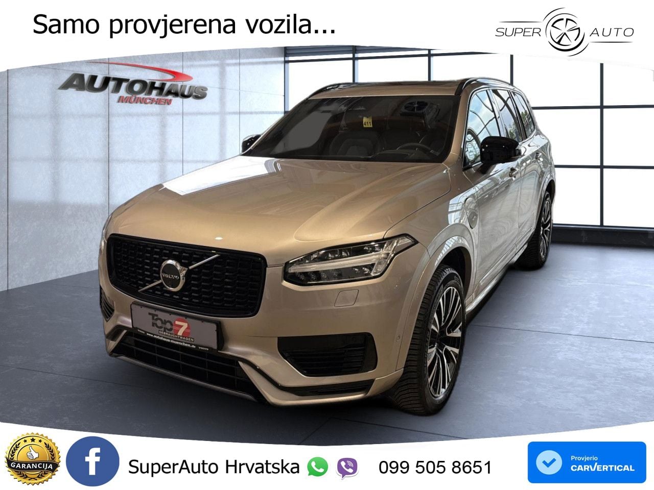 Volvo XC90 2.0 T8 AWD Automatic MATRIX+GR SJED+KAM