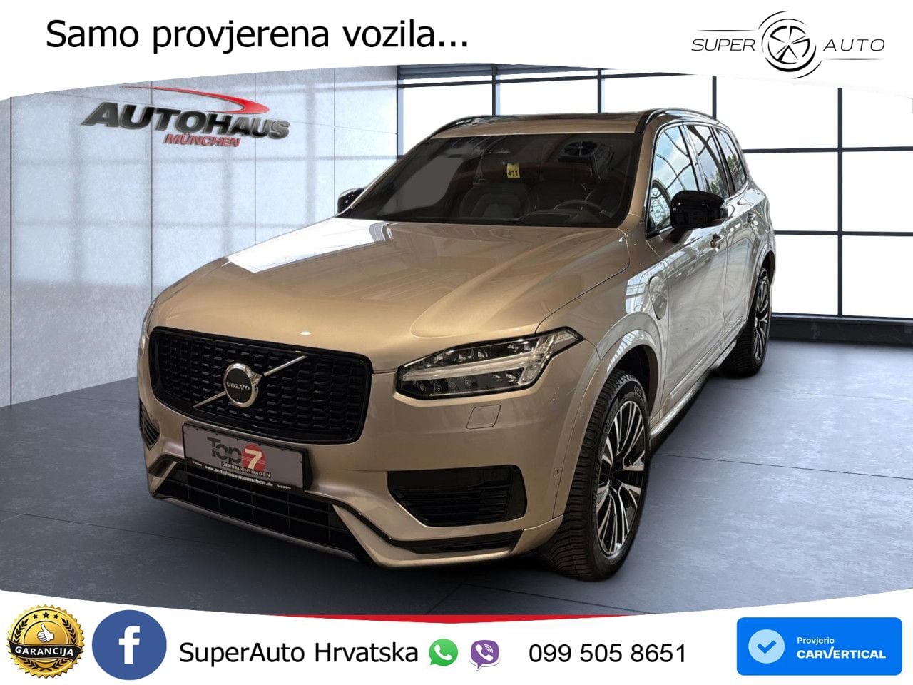 Volvo XC90 2.0 T8 AWD Automatic MATRIX+GR SJED+KAM