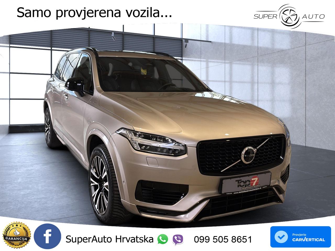 Volvo XC90 2.0 T8 AWD Automatic MATRIX+GR SJED+KAM