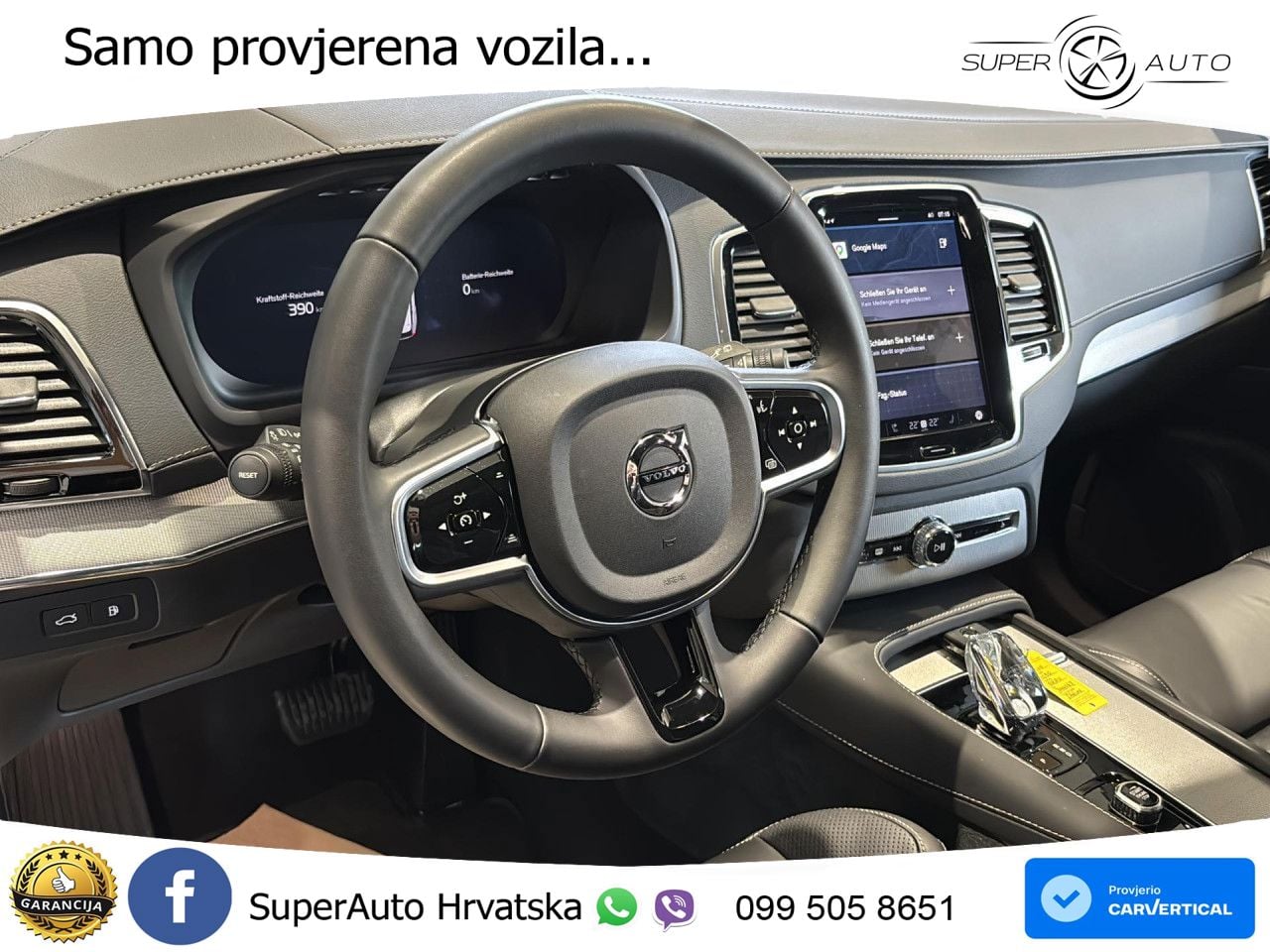 Volvo XC90 2.0 T8 AWD Automatic MATRIX+GR SJED+KAM
