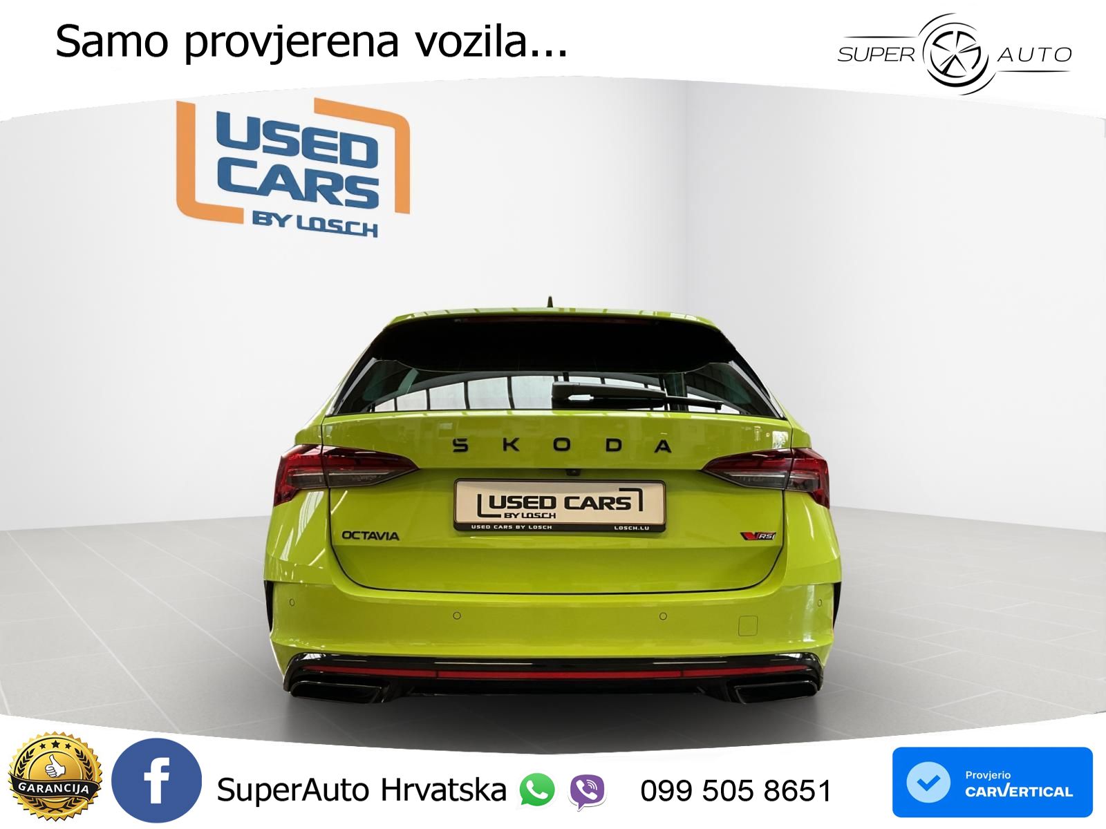 Škoda Octavia Combi RS 2.0 TSI (265 KS) DSG