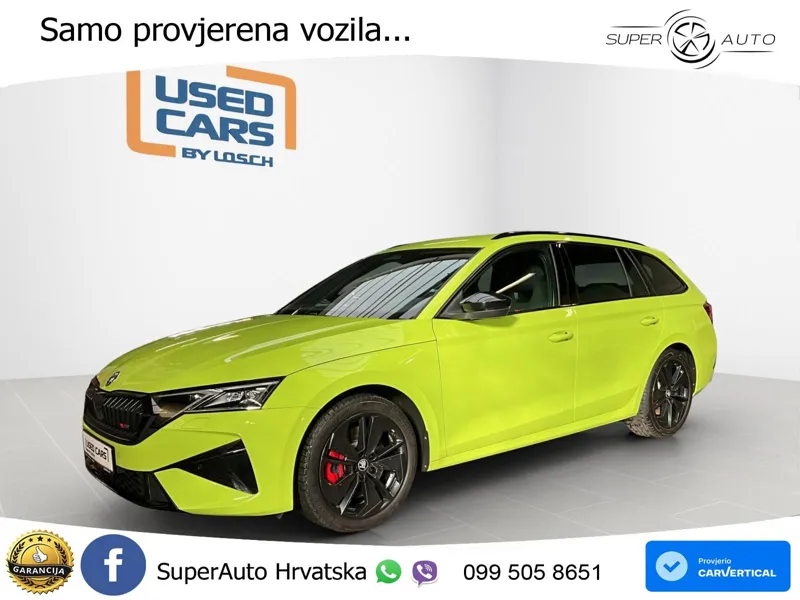 Škoda Octavia Combi RS 2.0 TSI (265 KS) DSG