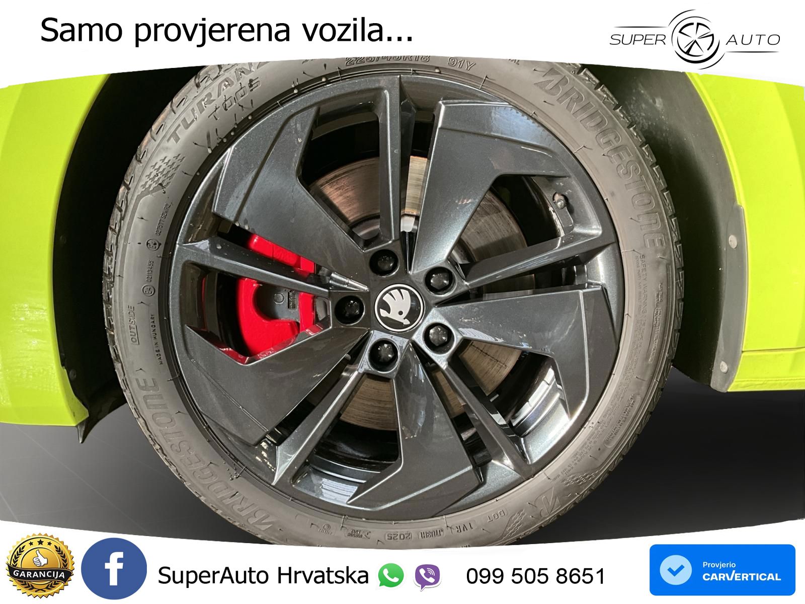 Škoda Octavia Combi RS 2.0 TSI (265 KS) DSG
