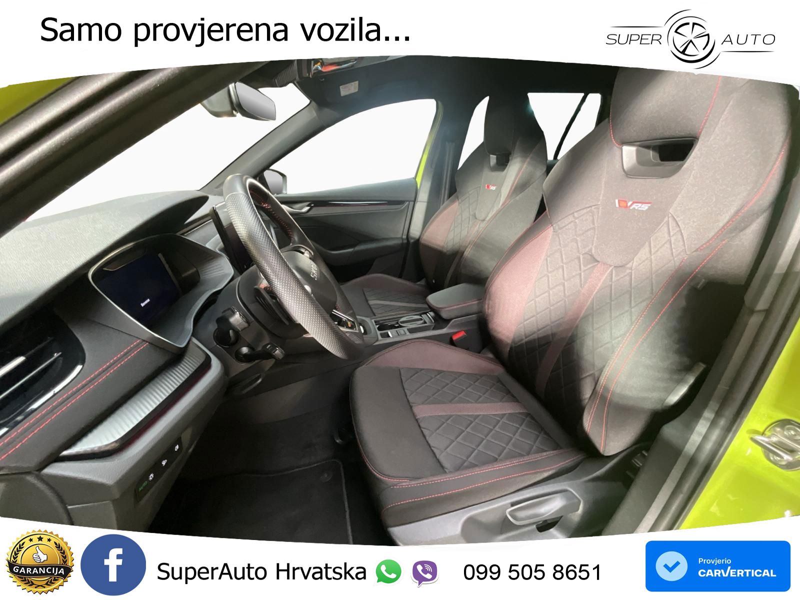 Škoda Octavia Combi RS 2.0 TSI (265 KS) DSG