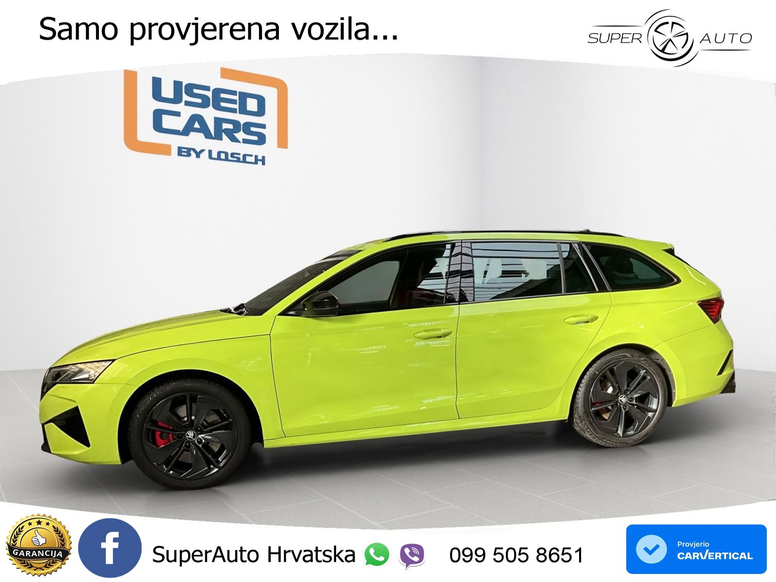 Škoda Octavia Combi RS 2.0 TSI (265 KS) DSG