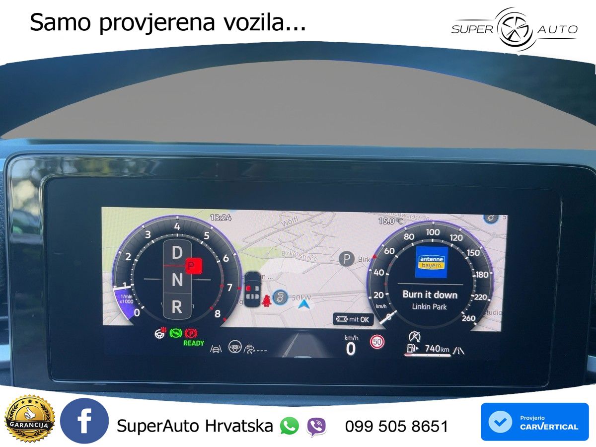 Volkswagen T-Roc 1.5 eTSI (150 KS)  DSG R-Line LED+GR SJED+ACC