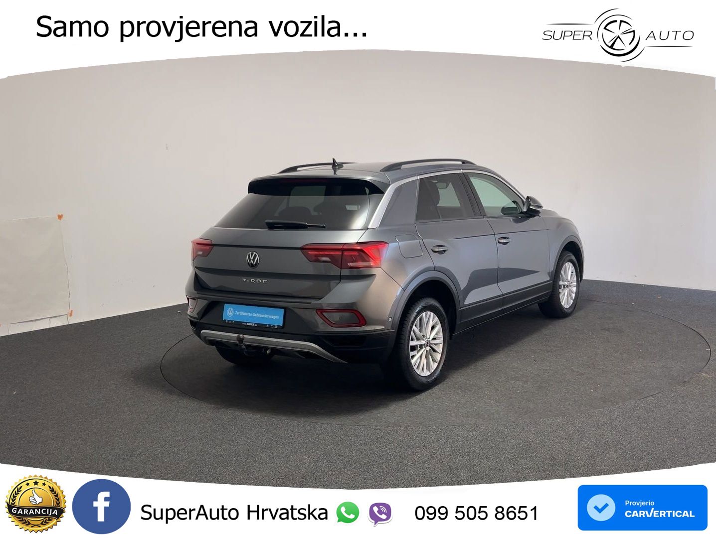 Volkswagen T-Roc 1.5 TSI (150 KS) DSG LED+GR SJED+ACC