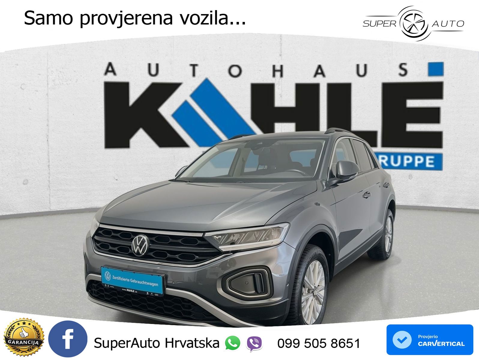 Volkswagen T-Roc 1.5 TSI (150 KS) DSG LED+GR SJED+ACC