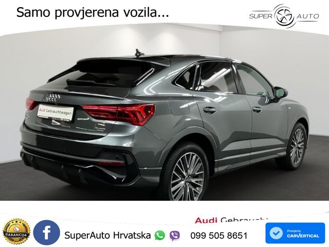 Audi Q3 II Sportback 40 TFSI (190 KS) quattro S tronic S line MATRIX+GR SJED+KAM