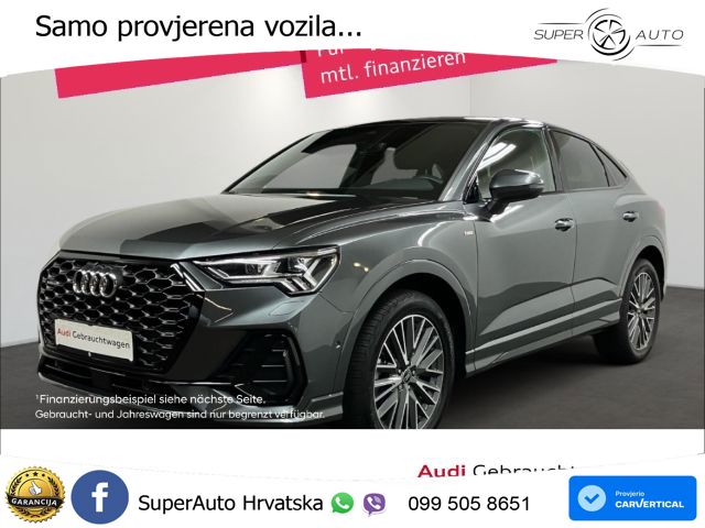 Audi Q3 II Sportback 40 TFSI (190 KS) quattro S tronic S line MATRIX+GR SJED+KAM
