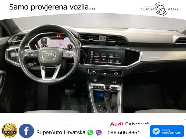 Audi Q3 II Sportback 40 TFSI (190 KS) quattro S tronic S line MATRIX+GR SJED+KAM
