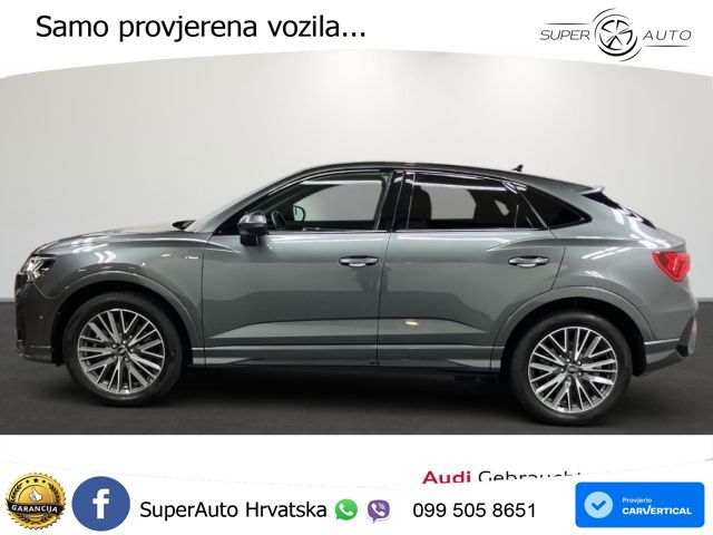 Audi Q3 II Sportback 40 TFSI (190 KS) quattro S tronic S line MATRIX+GR SJED+KAM