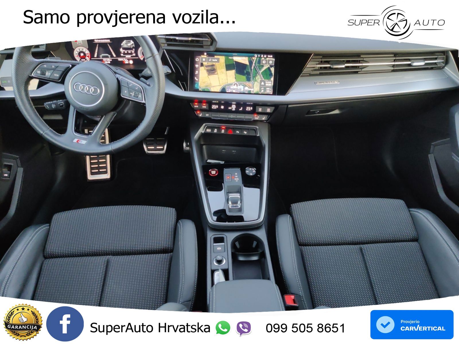 Audi S3 2.0 TFSI (310 KS) quattro S tronic MATRIX+GR SJED+KAM