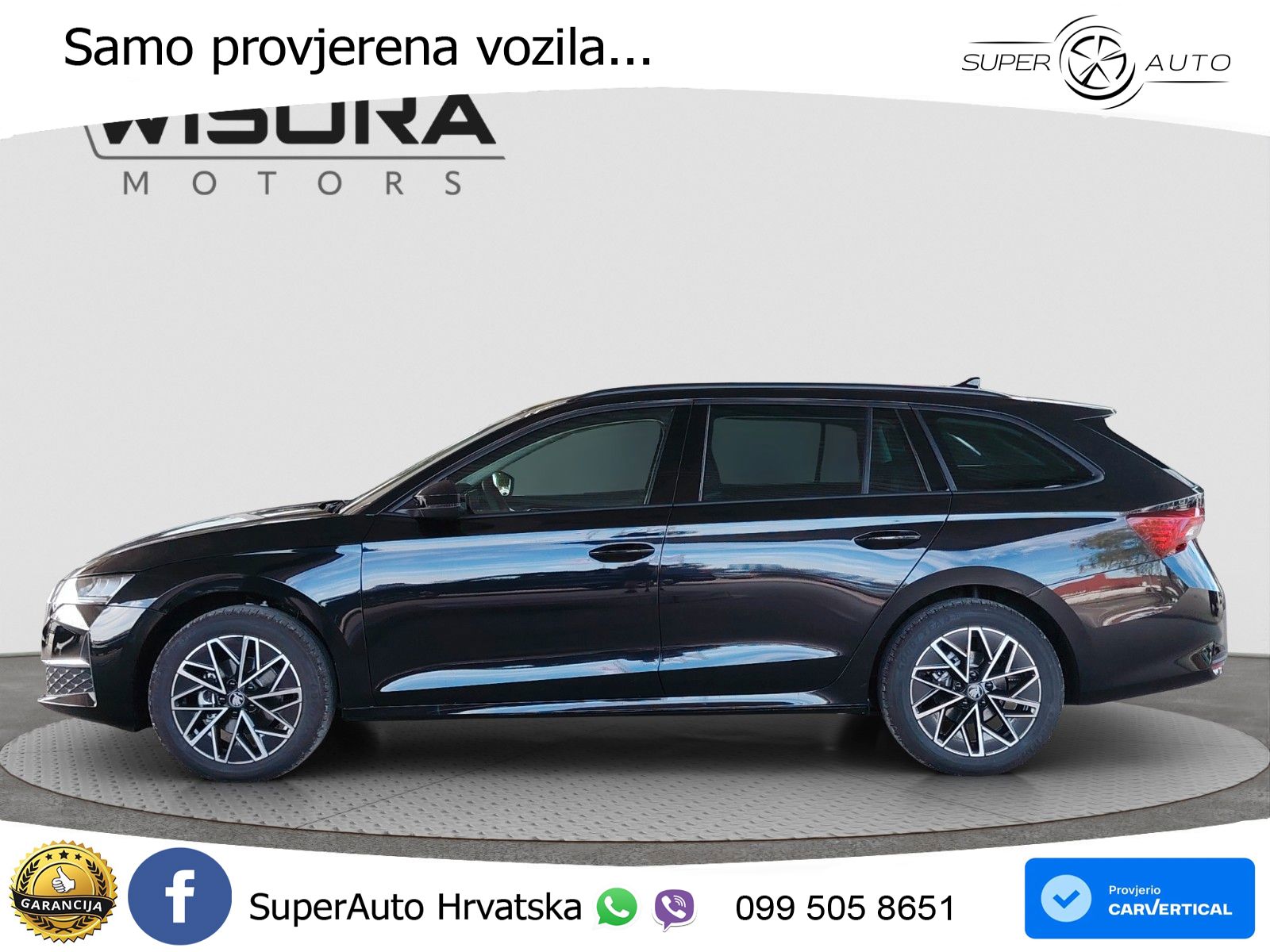 Škoda Octavia Combi 2.0 TDI (150 KS) DSG Selection LED+GR SJED+ACC