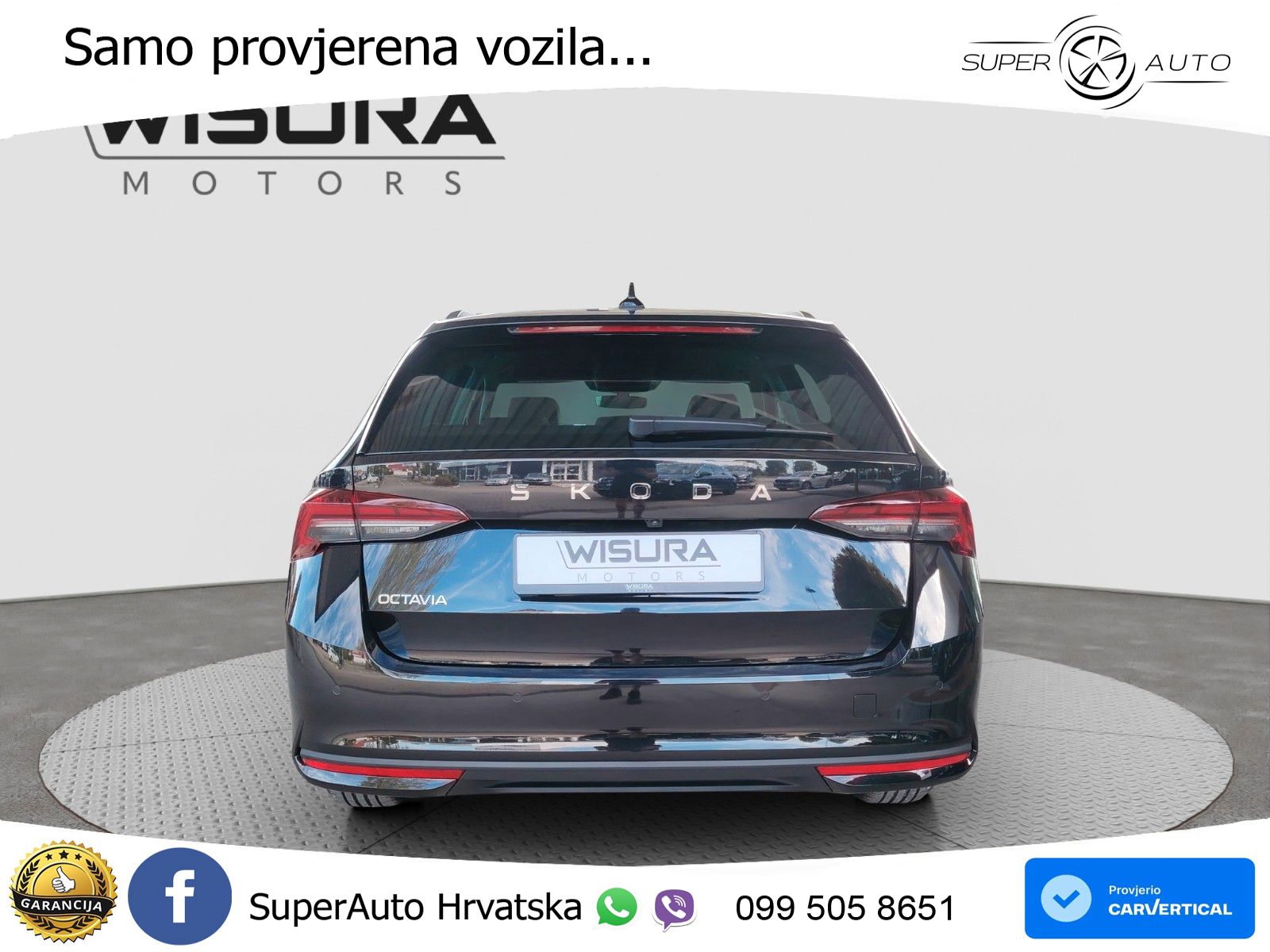 Škoda Octavia Combi 2.0 TDI (150 KS) DSG Selection LED+GR SJED+ACC