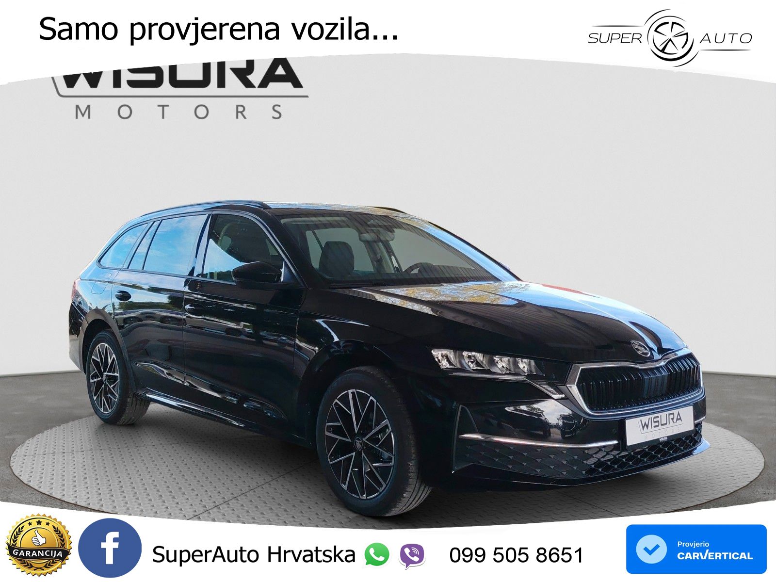 Škoda Octavia Combi 2.0 TDI (150 KS) DSG Selection LED+GR SJED+ACC