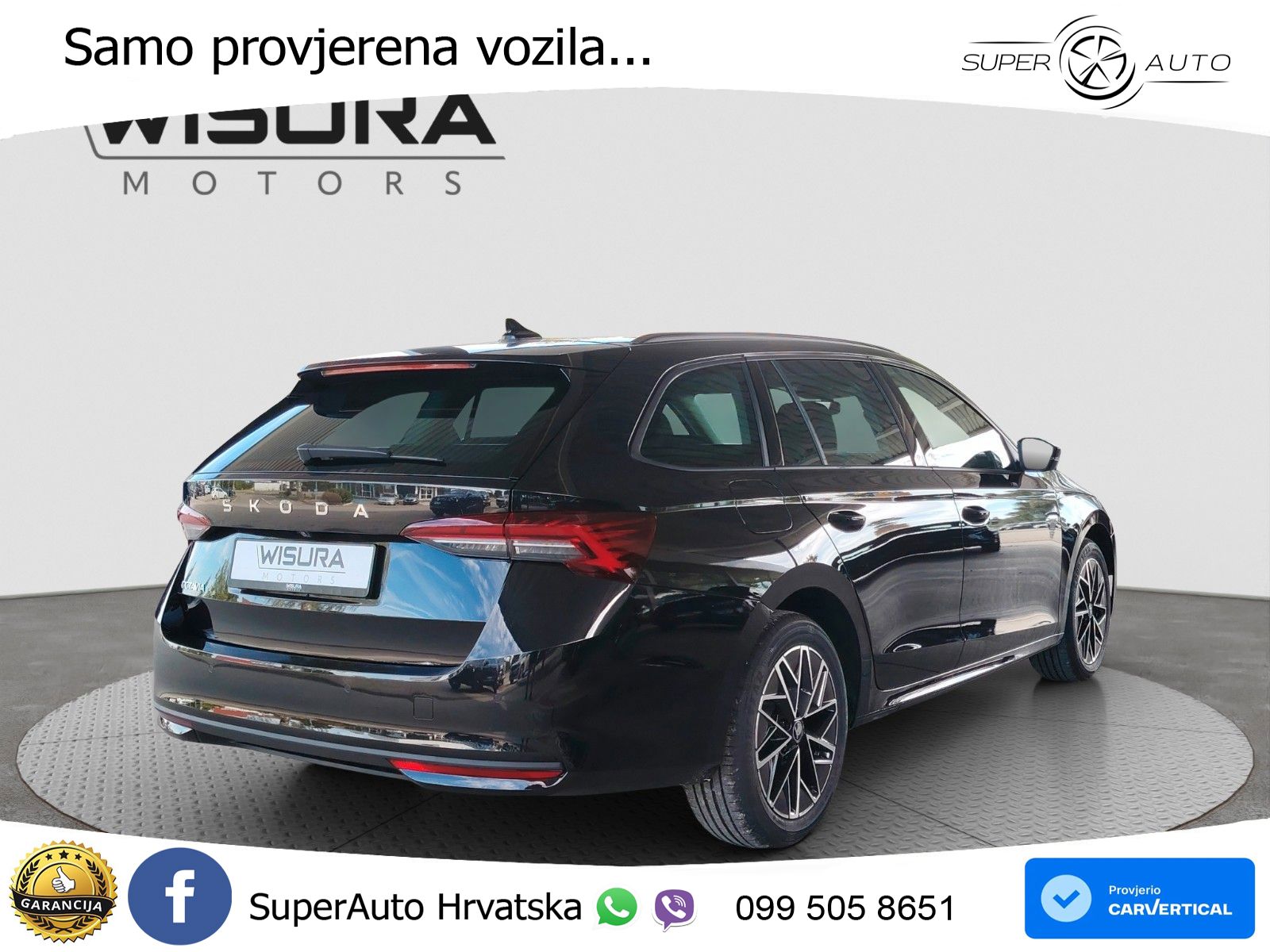 Škoda Octavia Combi 2.0 TDI (150 KS) DSG Selection LED+GR SJED+ACC