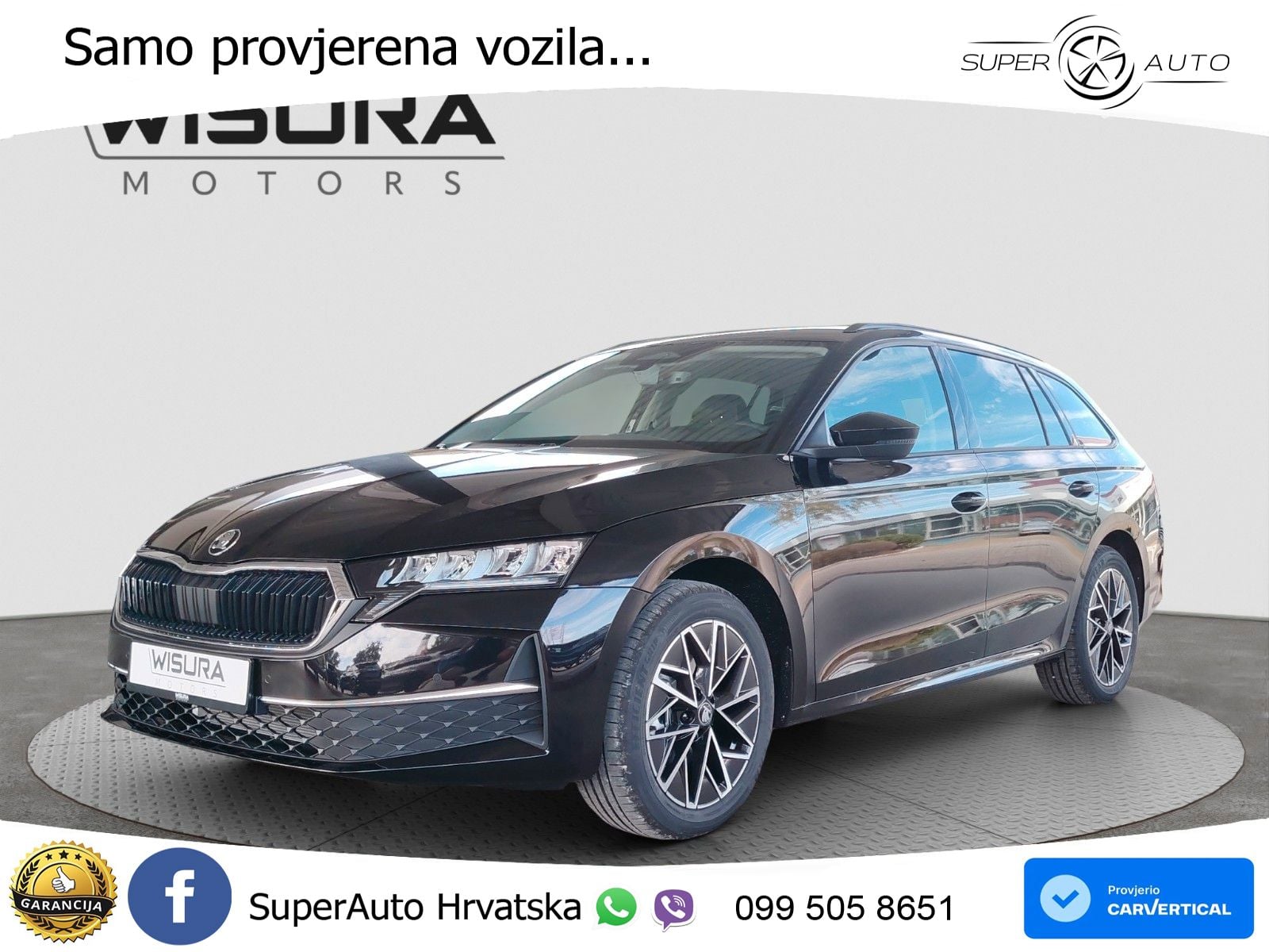 Škoda Octavia Combi 2.0 TDI (150 KS) DSG Selection LED+GR SJED+ACC