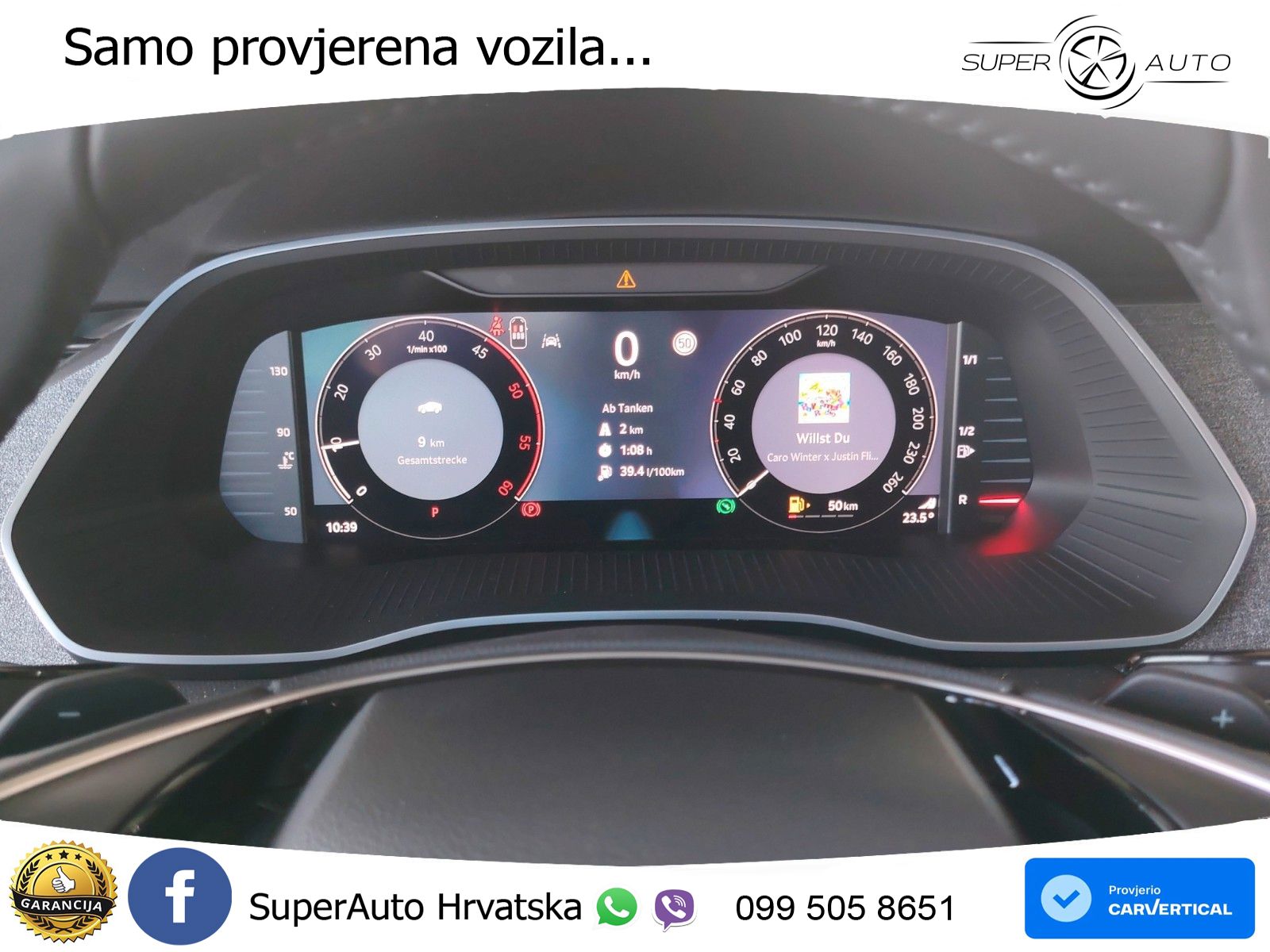Škoda Octavia Combi 2.0 TDI (150 KS) DSG Selection LED+GR SJED+ACC