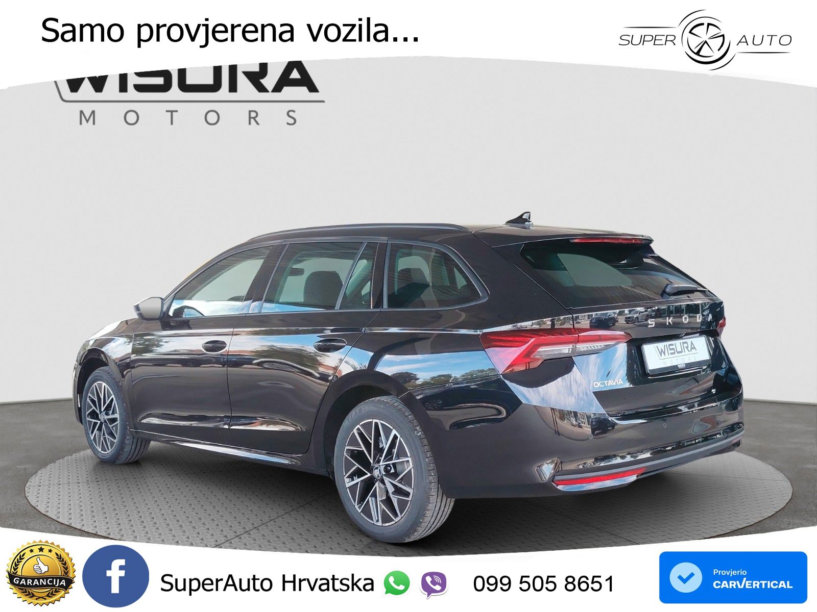 Škoda Octavia Combi 2.0 TDI (150 KS) DSG Selection LED+GR SJED+ACC
