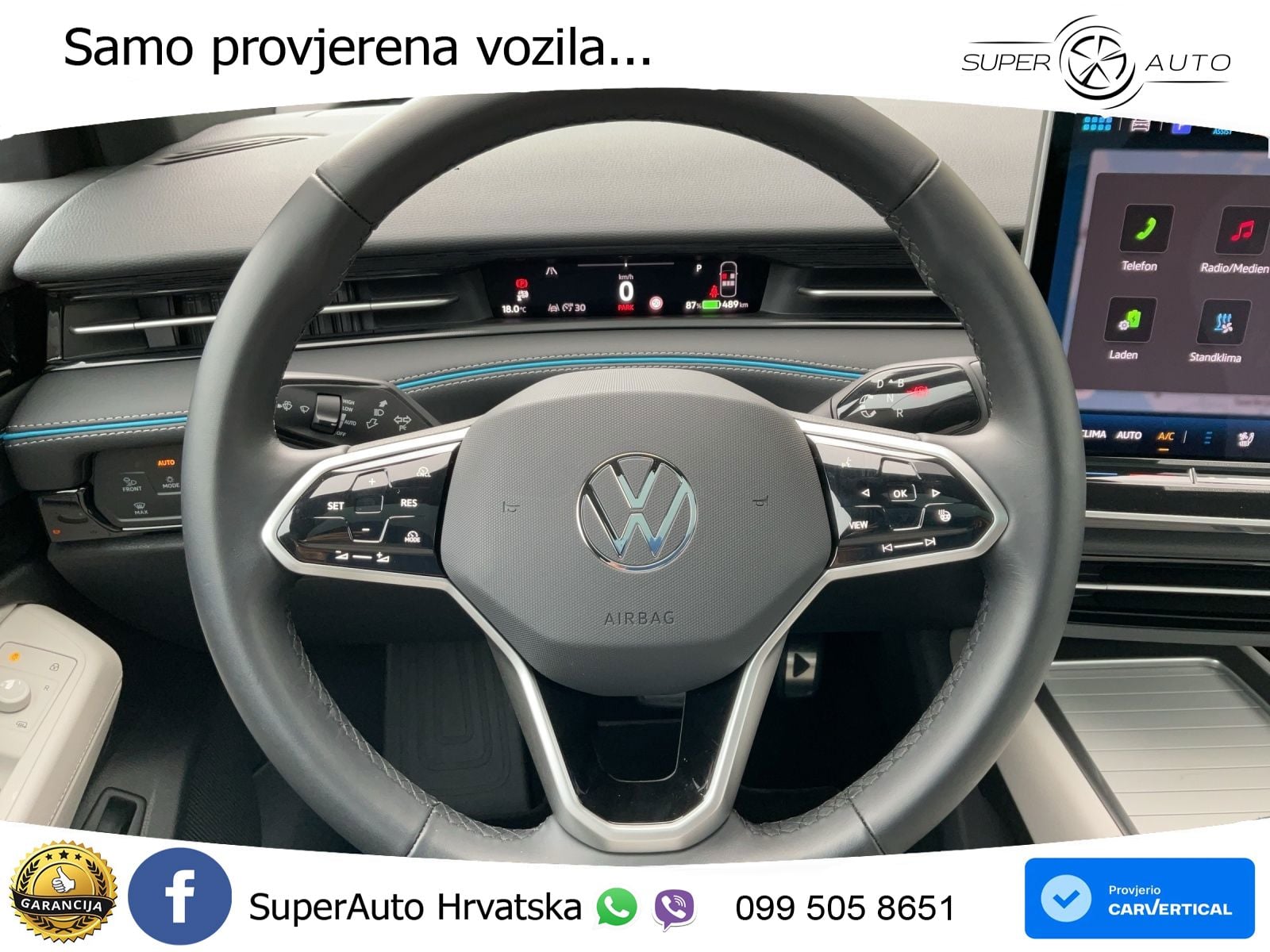 Volkswagen ID.7 Pro 82 kWh (286 KS) LED+GR SJED+ACC