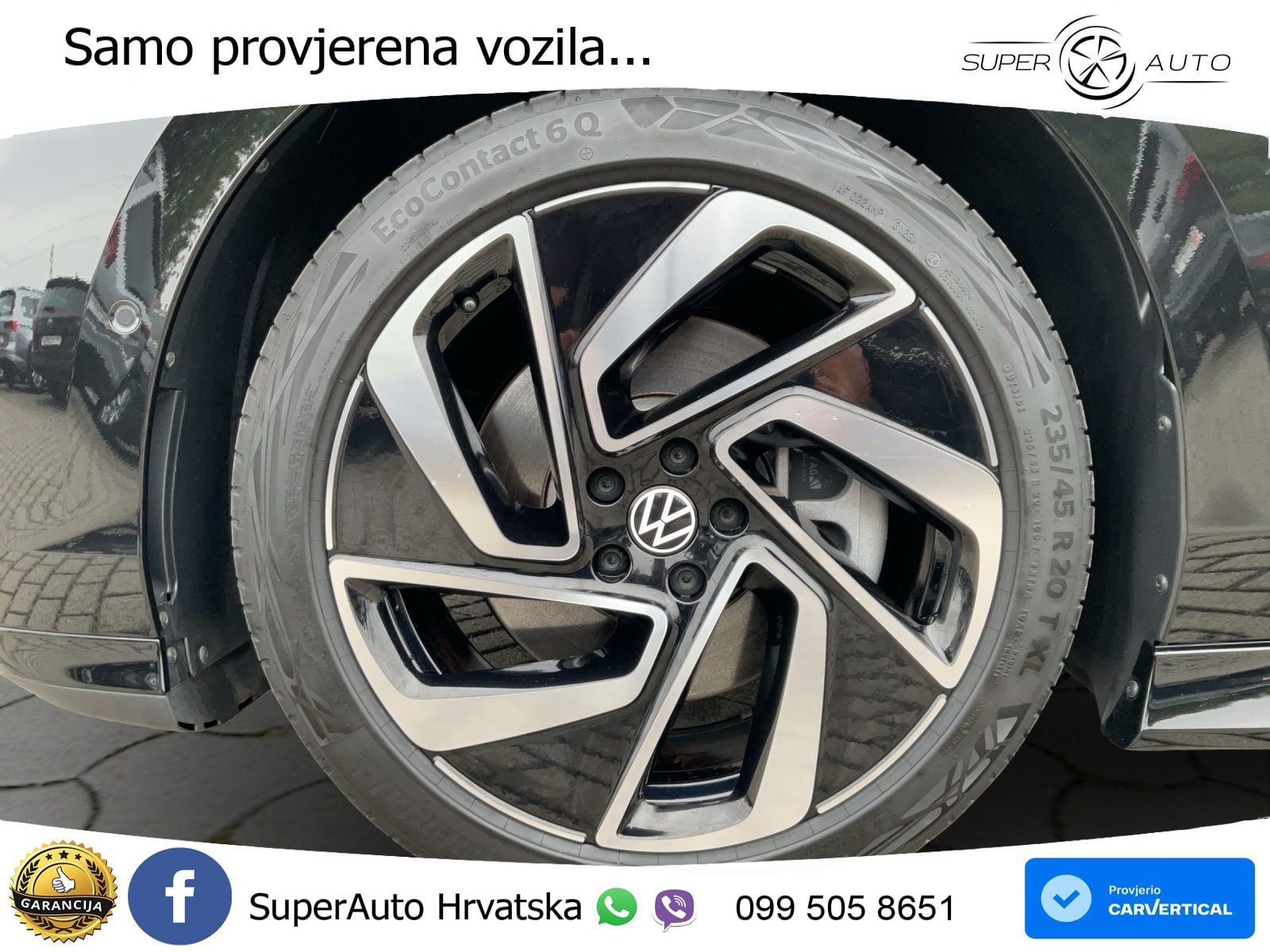 Volkswagen ID.7 Pro 82 kWh (286 KS) LED+GR SJED+ACC