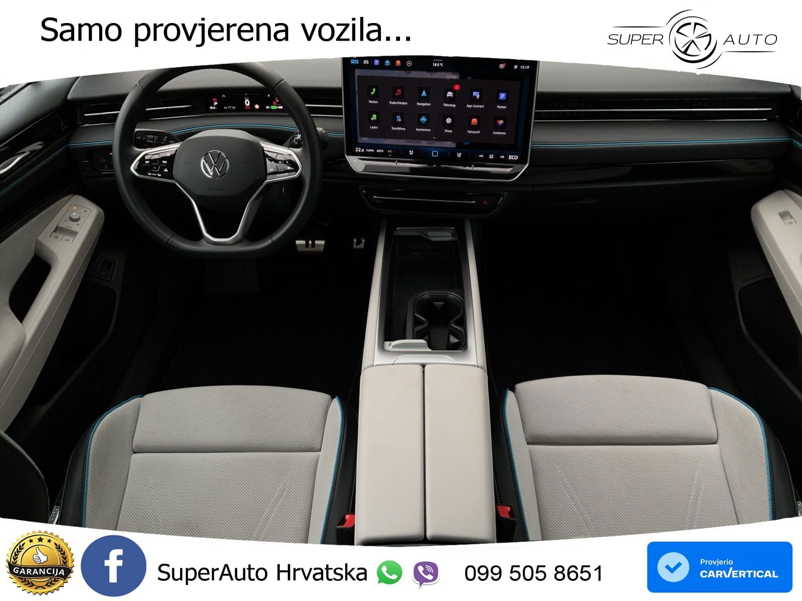 Volkswagen ID.7 Pro 82 kWh (286 KS) LED+GR SJED+ACC