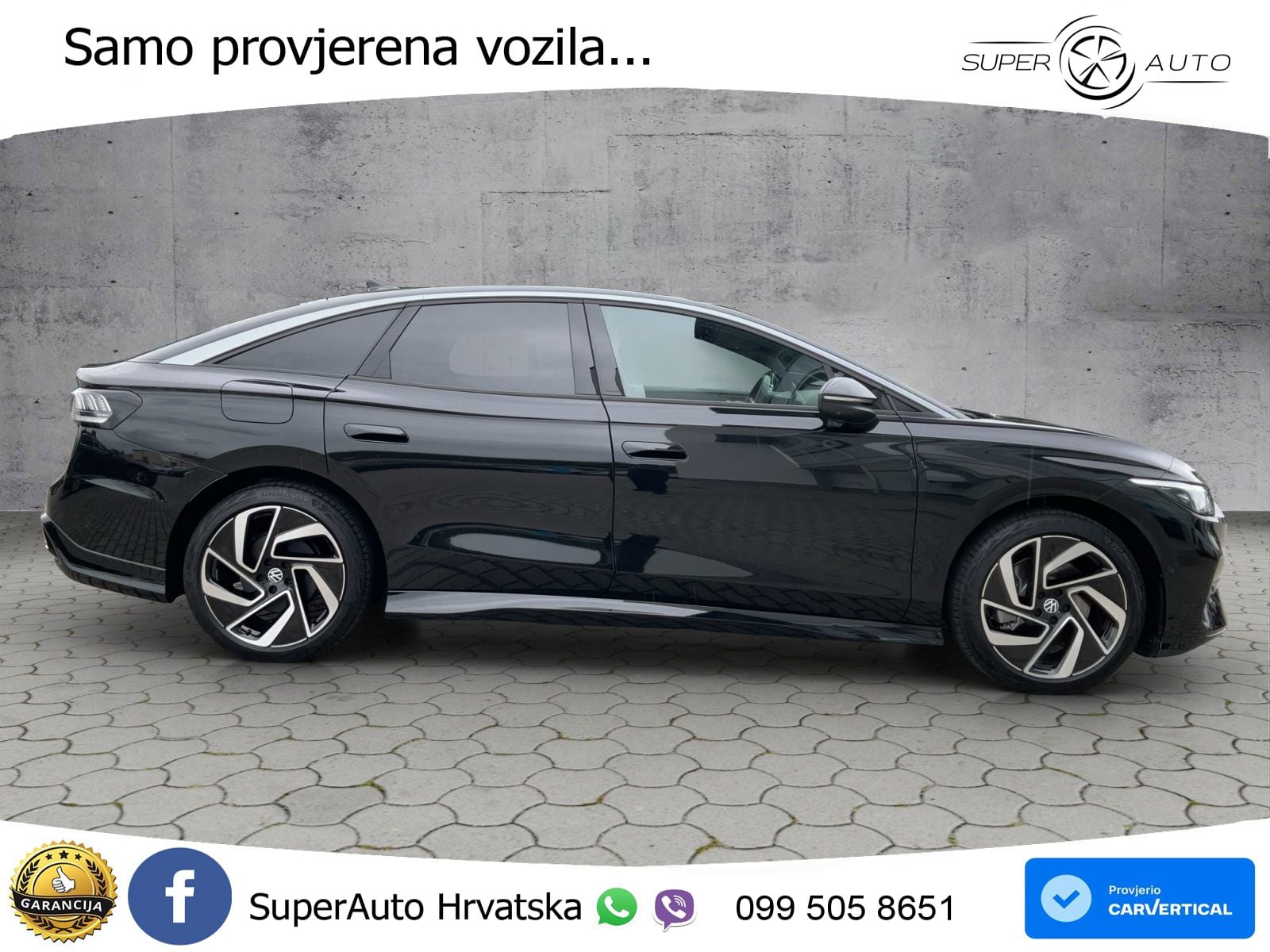 Volkswagen ID.7 Pro 82 kWh (286 KS) LED+GR SJED+ACC