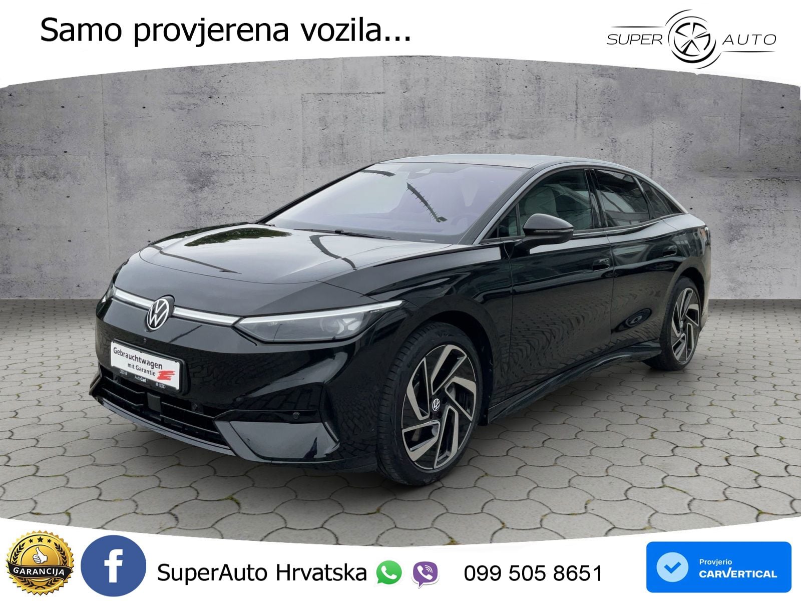 Volkswagen ID.7 Pro 82 kWh (286 KS) LED+GR SJED+ACC