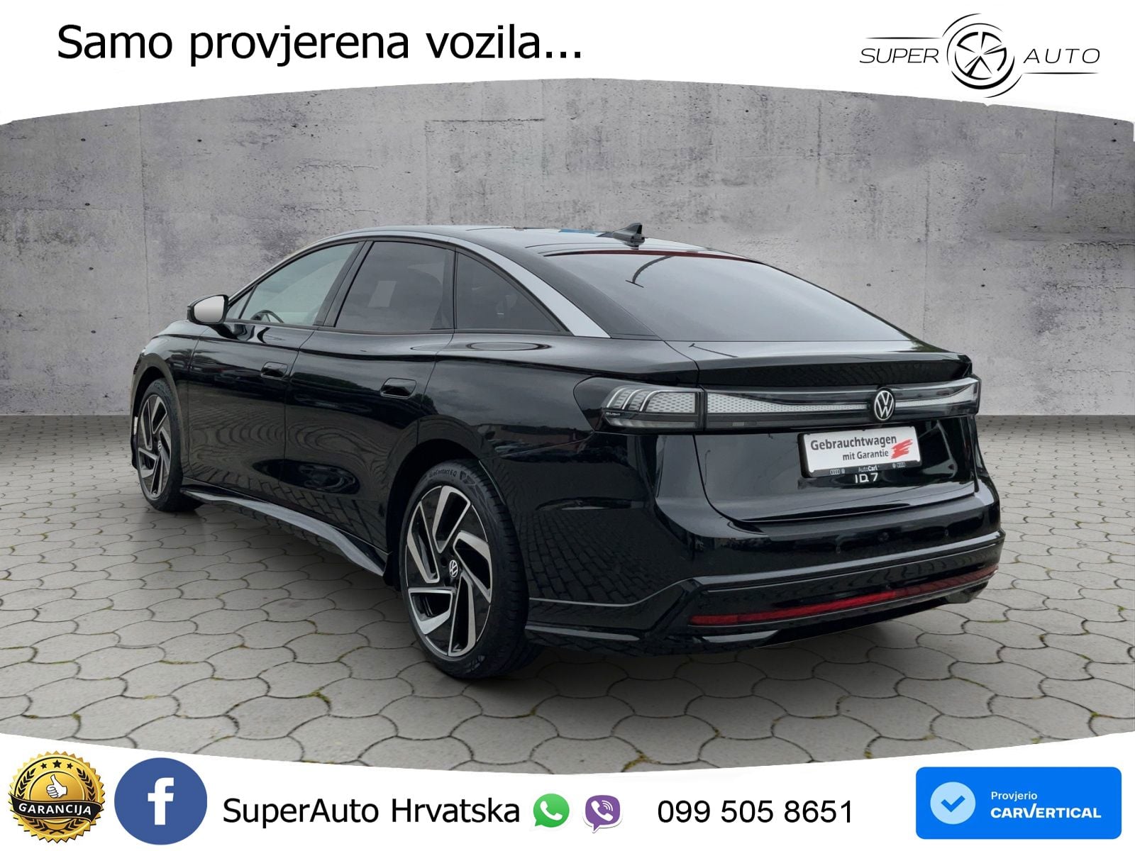 Volkswagen ID.7 Pro 82 kWh (286 KS) LED+GR SJED+ACC