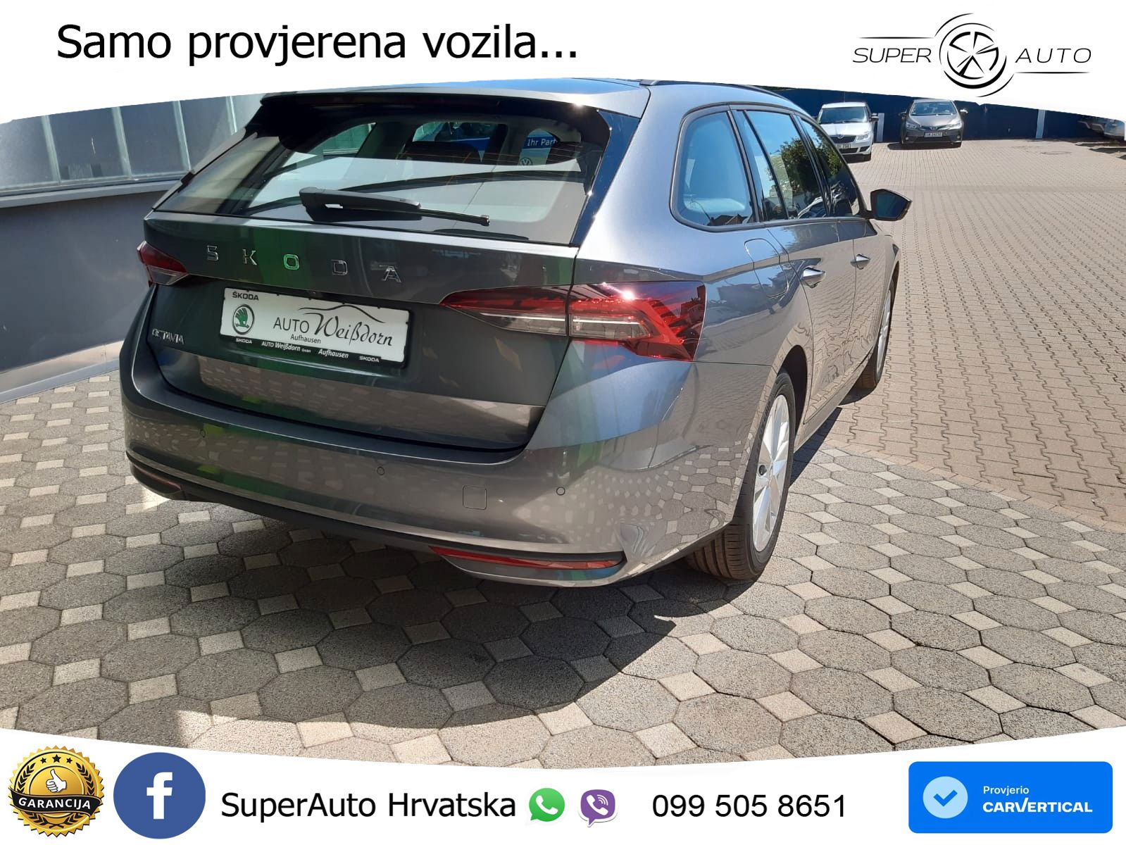 Škoda Octavia Combi 1.5 TSI (116 KS) DSG Selection LED+GR SJED+ACC