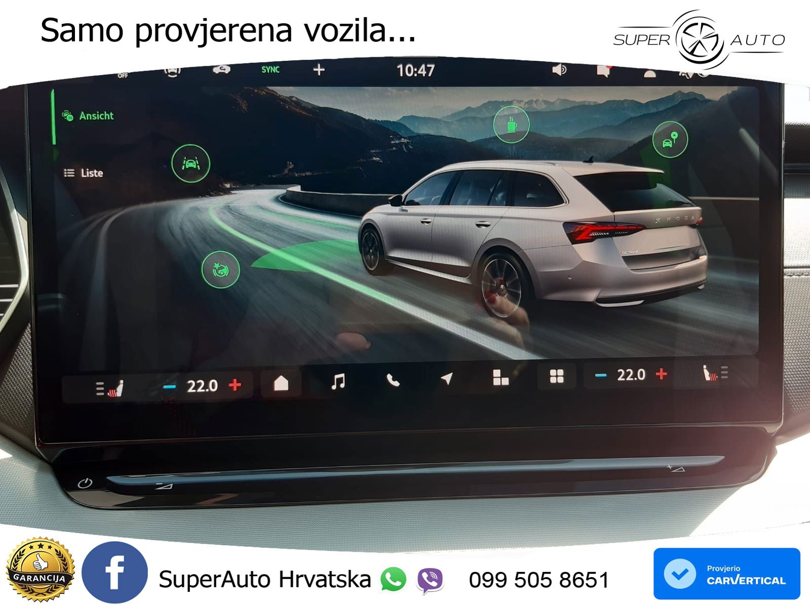 Škoda Octavia Combi 1.5 TSI (116 KS) DSG Selection LED+GR SJED+ACC